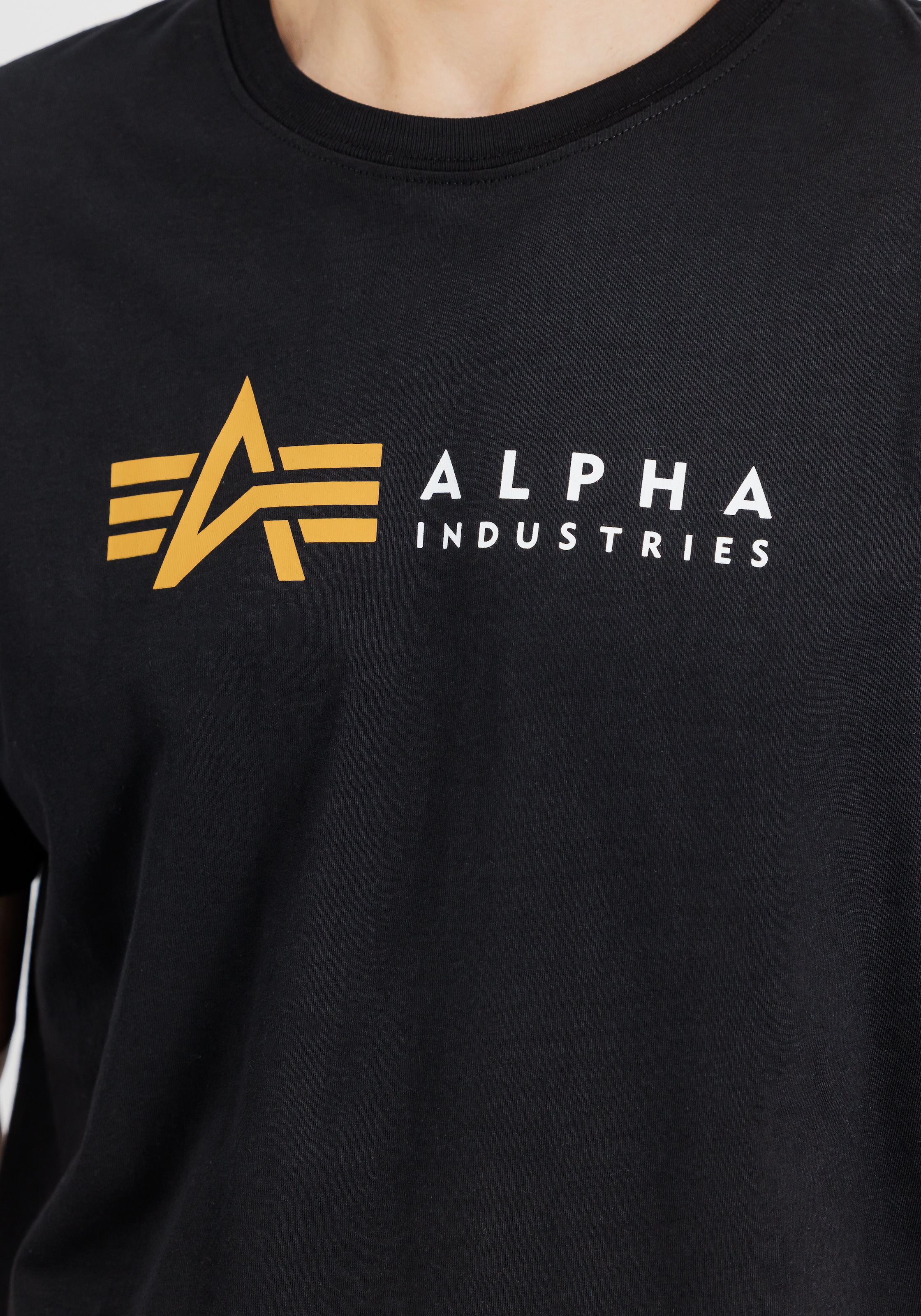 Alpha Industries T-shirt à manches courtes »Alpha Label T«