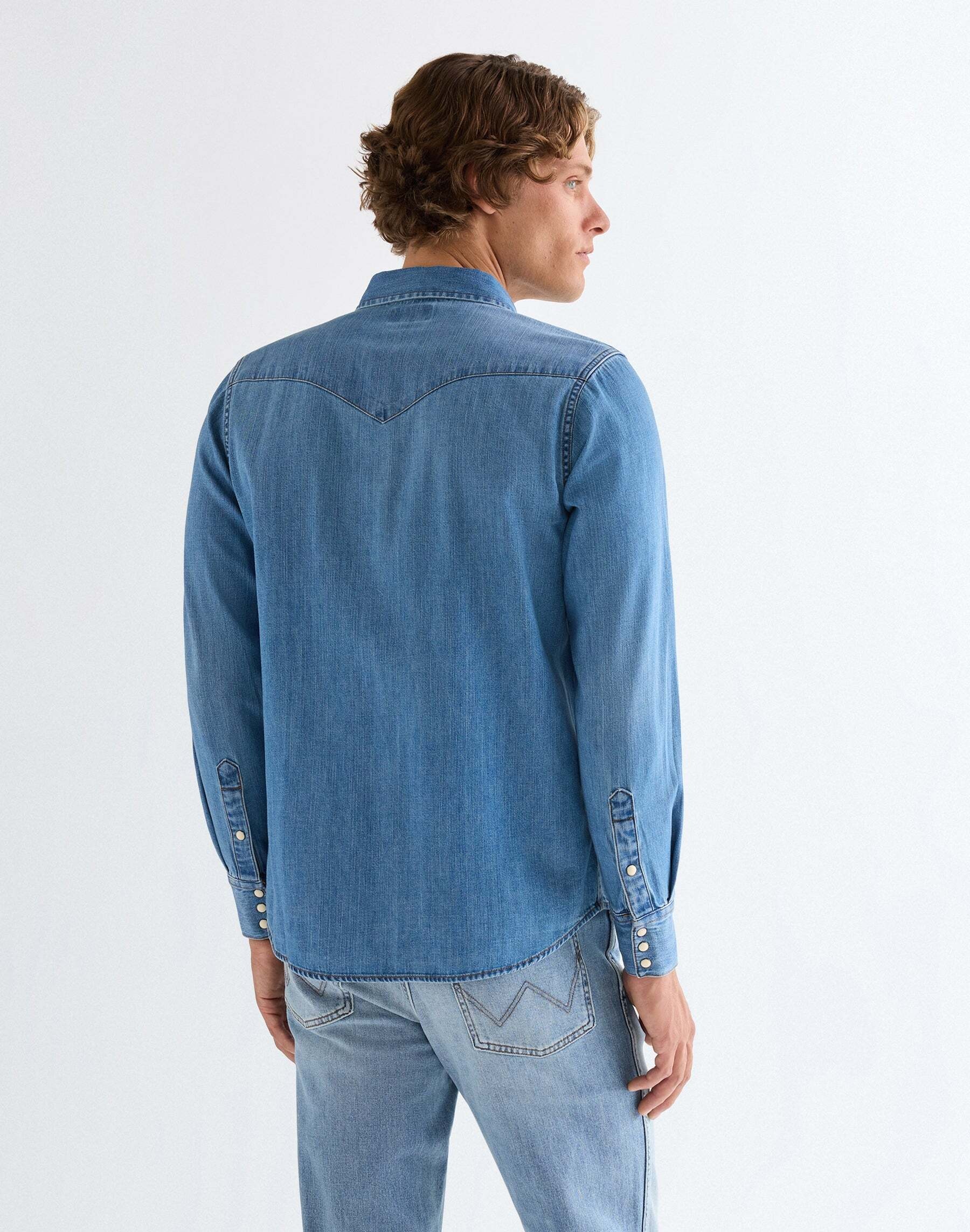 Wrangler Jeanshemd »WRANGLER Jeanshemd Western«