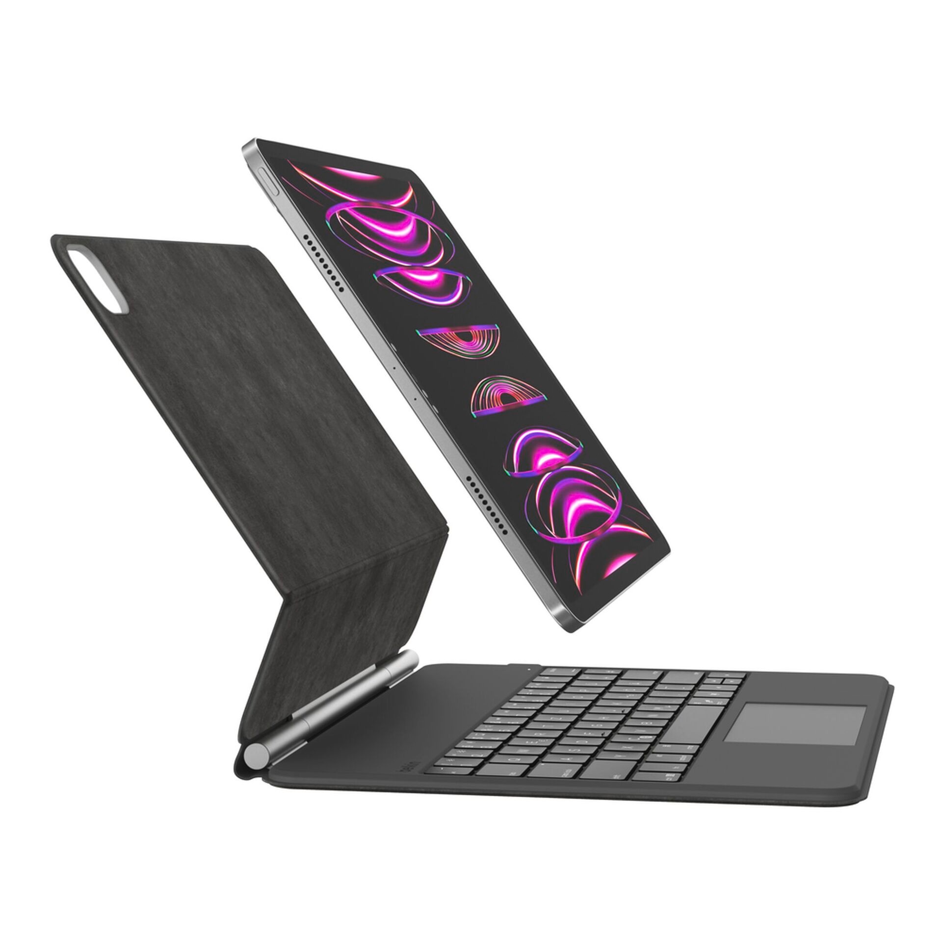 Belkin Tablet-Tastatur »Pro Tastatur iPad Pro 13" (M4)« (Touchpad) QWERTZ - deutsches Tastaturlayout