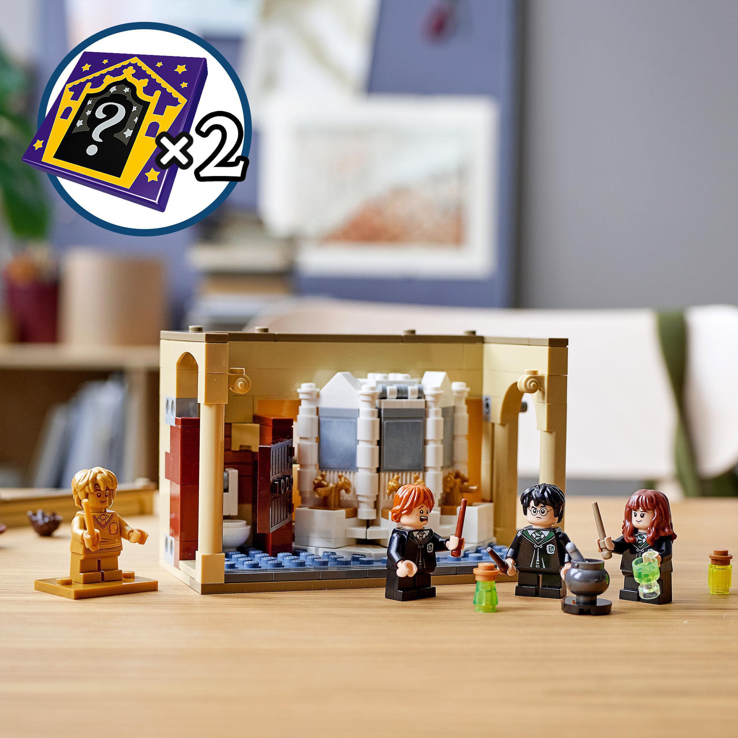LEGO® Konstruktionsspielsteine »Hogwarts™: Misslungener Vielsaft-Trank (76386), LEGO® Harry Potter™«, (217 St.), Made in Europe