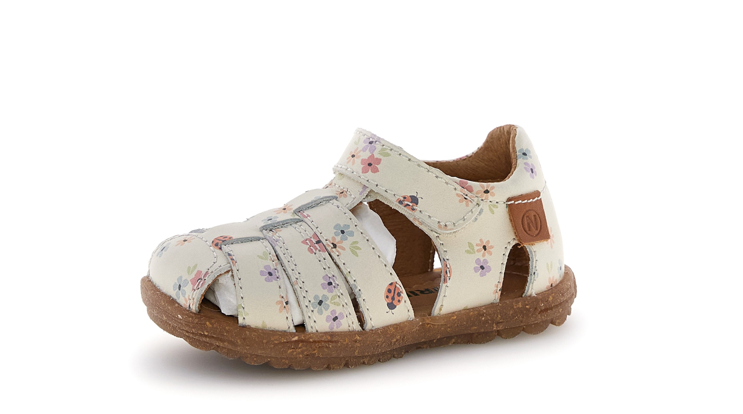 Image of Naturino Lauflernschuh Babyschuh mit geschlossener Kappe, Grössenschablone zum Download