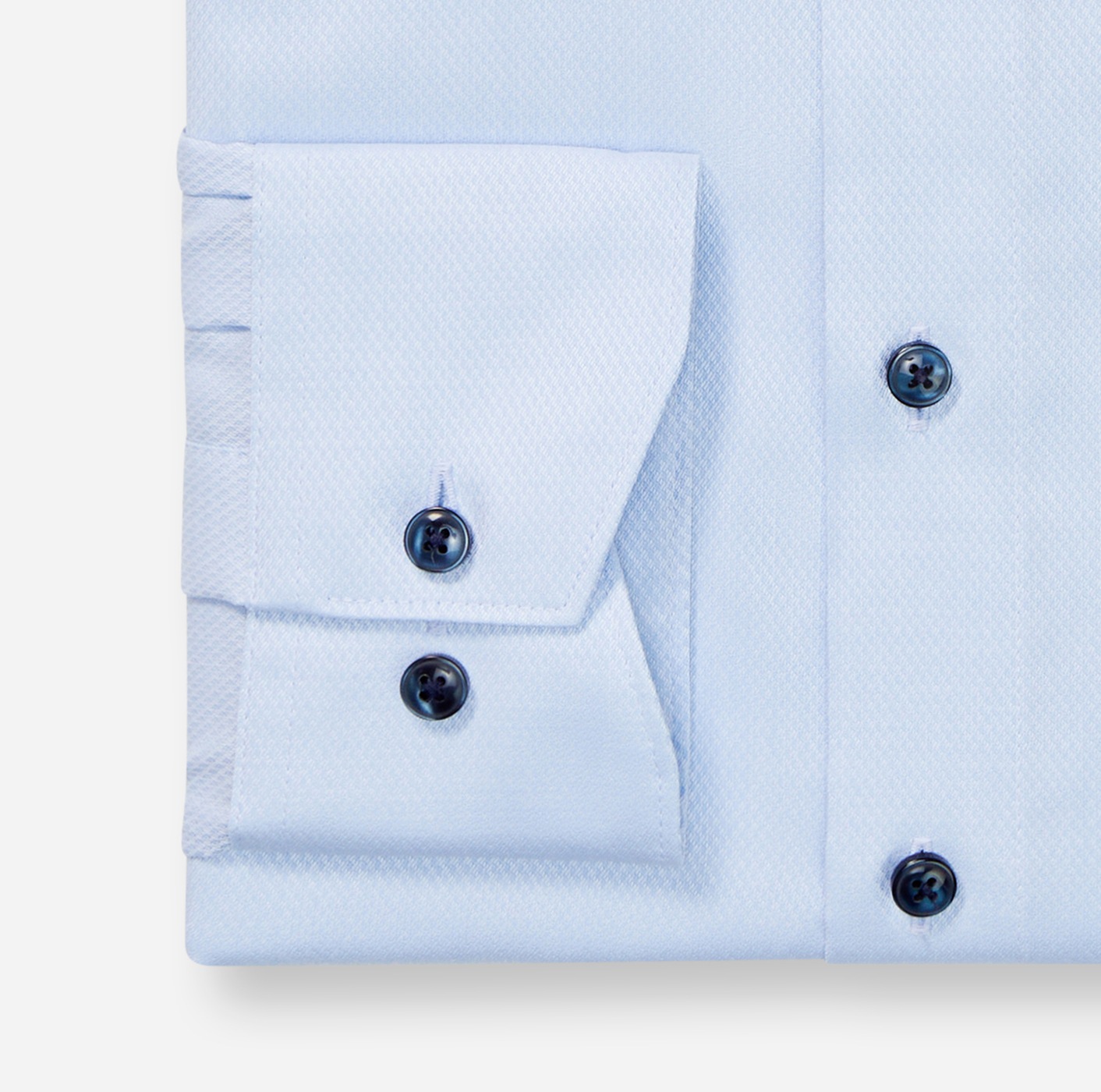 OLYMP Businesshemd »Luxor modern fit« feine Struktur, Modern Fit, New Kentkragen