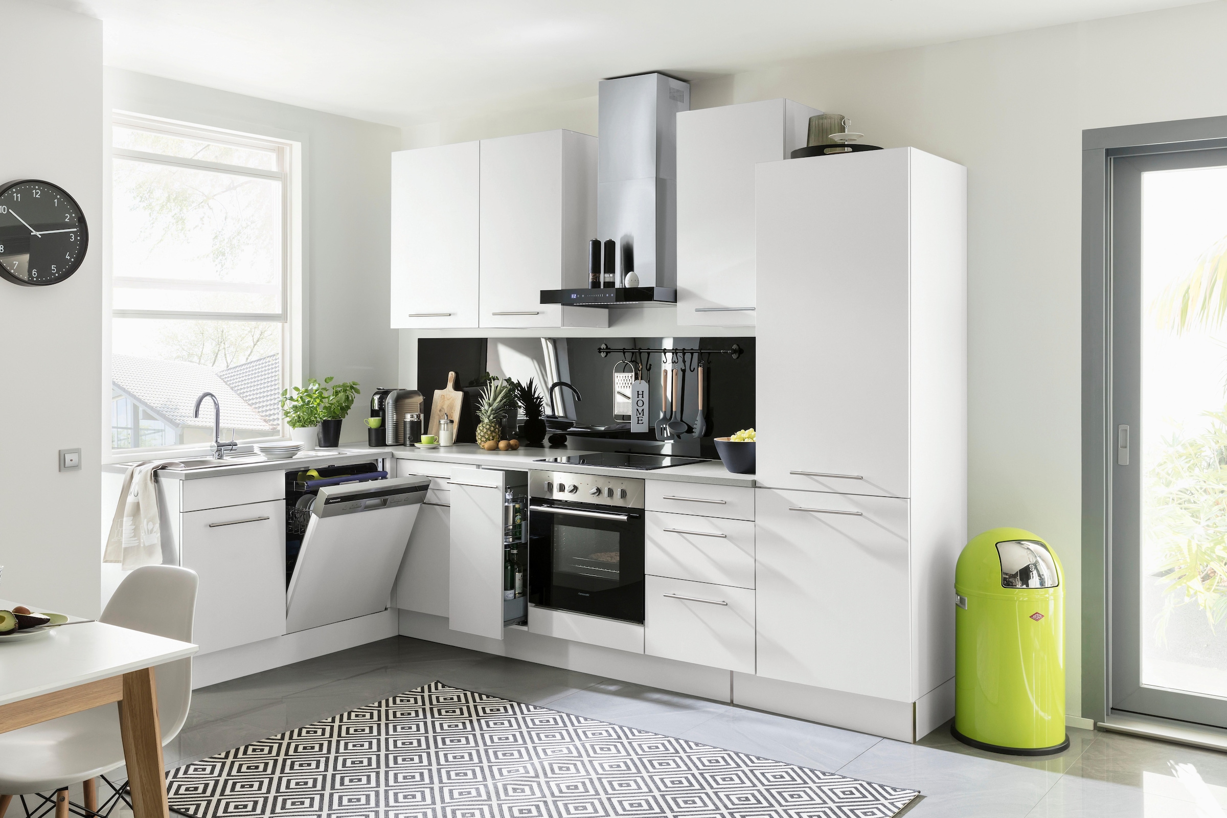 wiho Küchen Hängeschrank »Flexi2, Breite/Höhe: 60/90 cm, Soft-Close bei der Tür« inkl. verstellbaren Einlegeböden