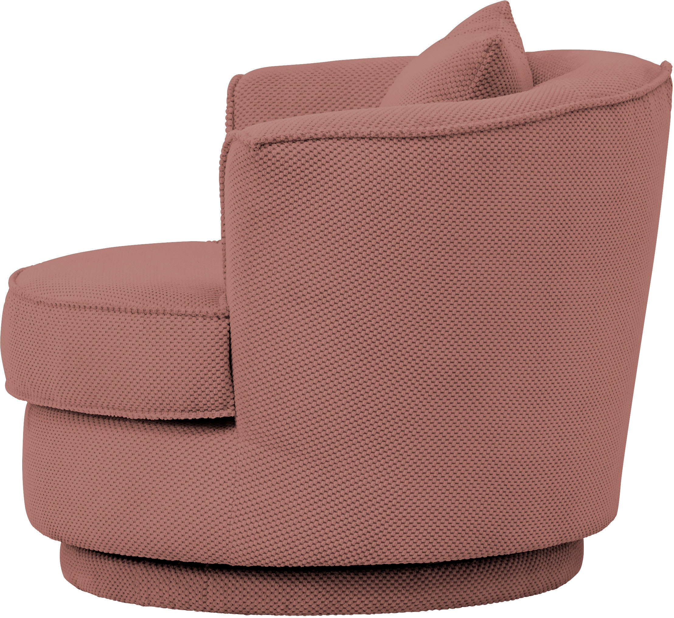 Leonique Drehsessel »MAISIE, Lese-Sessel, Love Seat,«, trendige Stoffe MEGA CORD und Web-Velours, 360 Grad drehbar