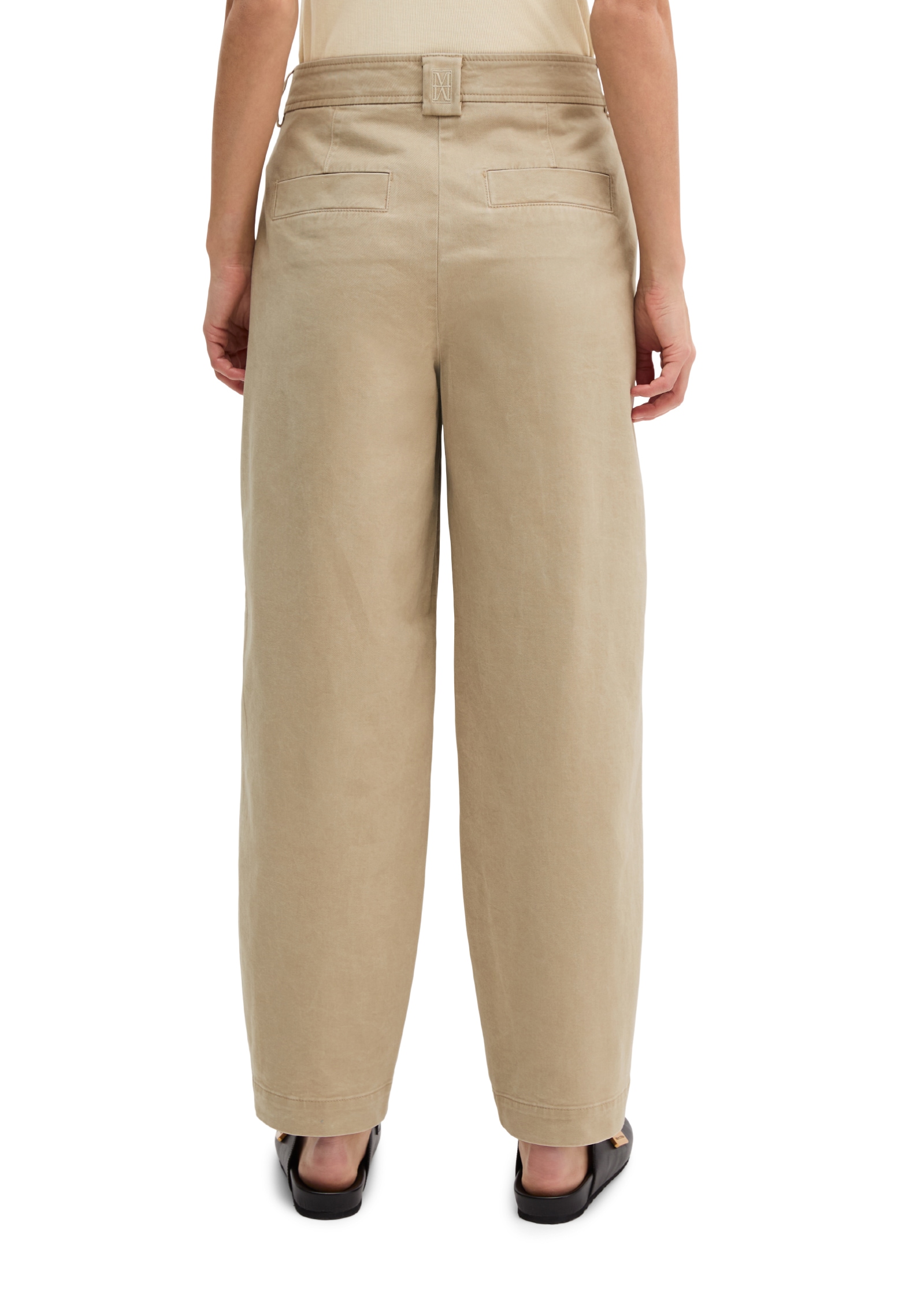 Marc O'Polo Pantalon 7/8 »MINU Barrel«  Model Minu barrel aus Organic Cotton-Twill, Barrel Fit