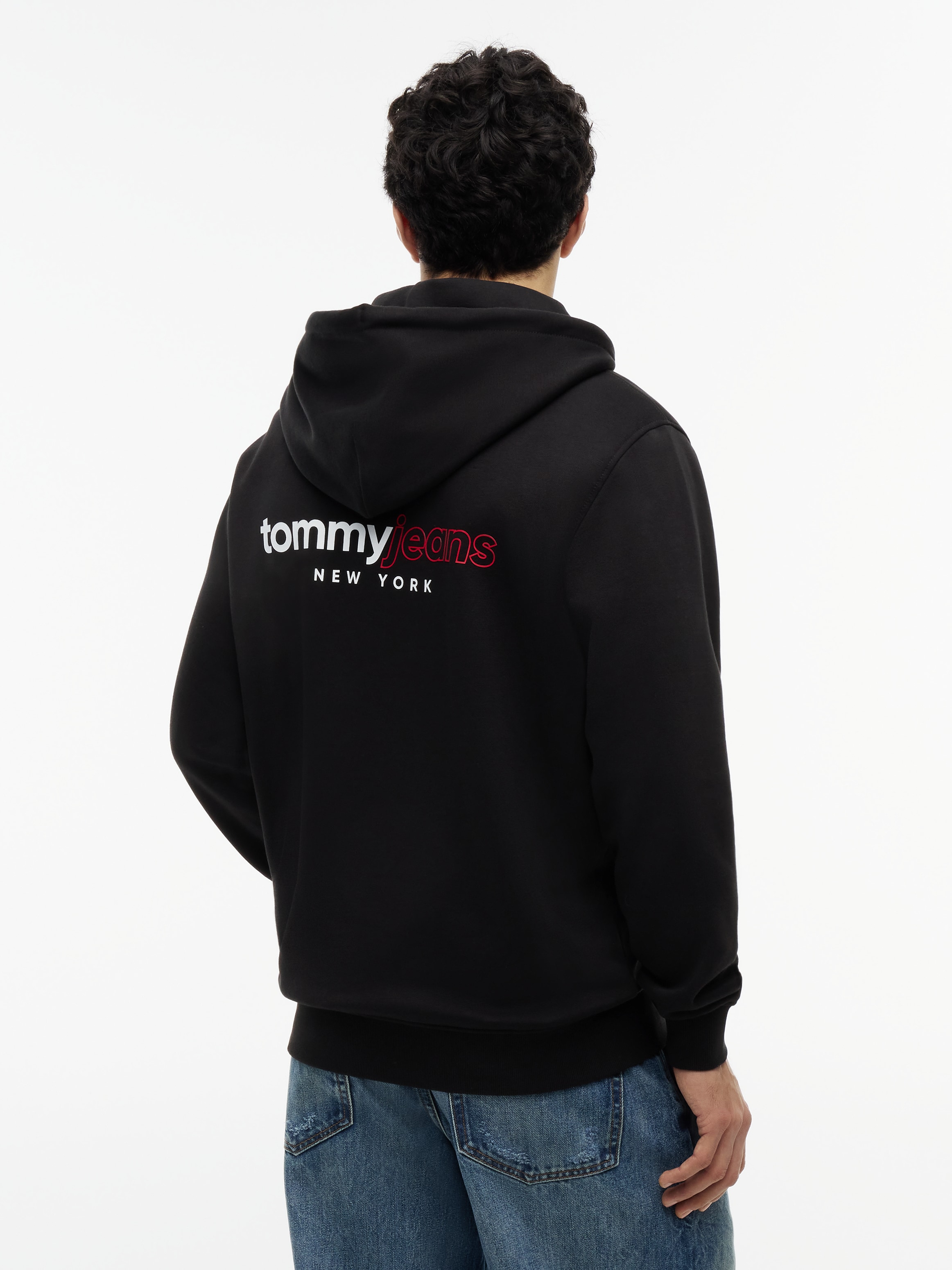 Tommy Jeans Sweat à capuche »TJM REGULAR DNA BACKPRINT FULLZIP«