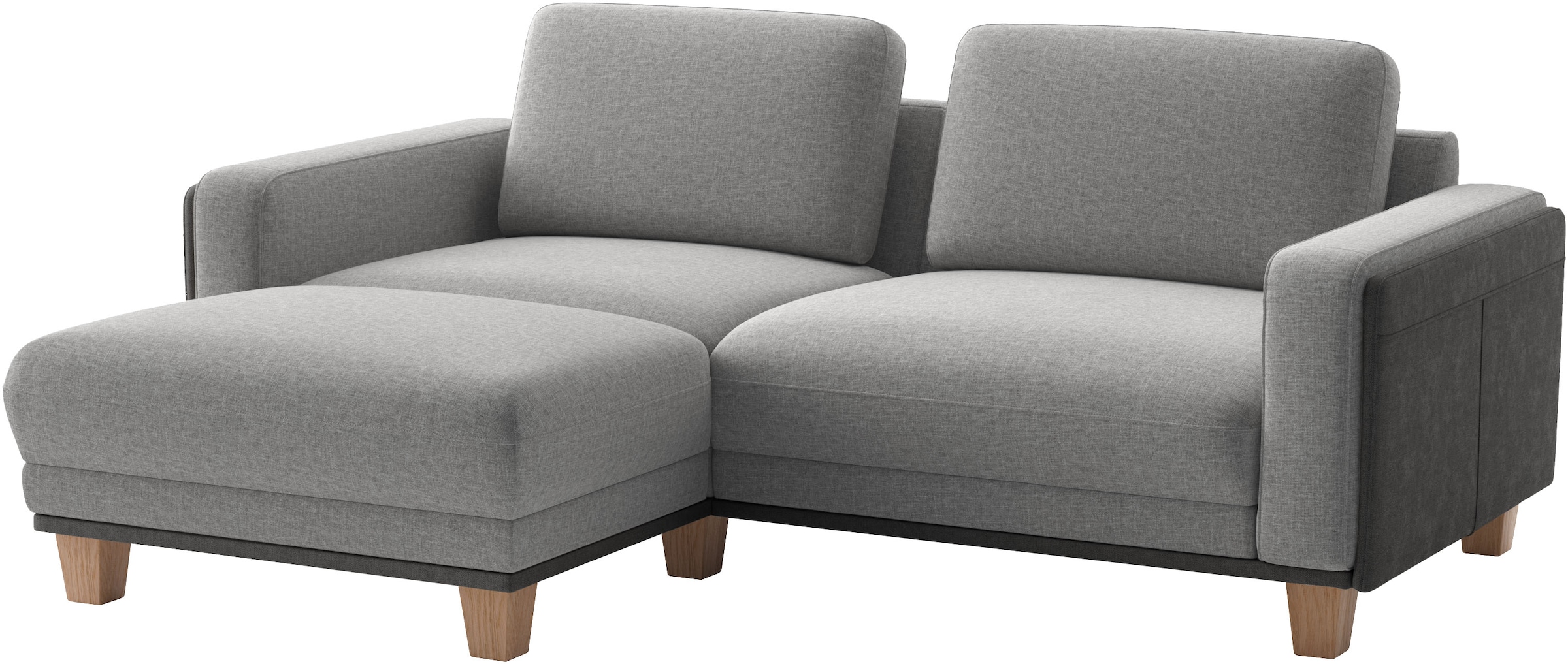 sit&more Ecksofa »Concept« Modernes Sofa in drei Fussfarben zur Auswahl