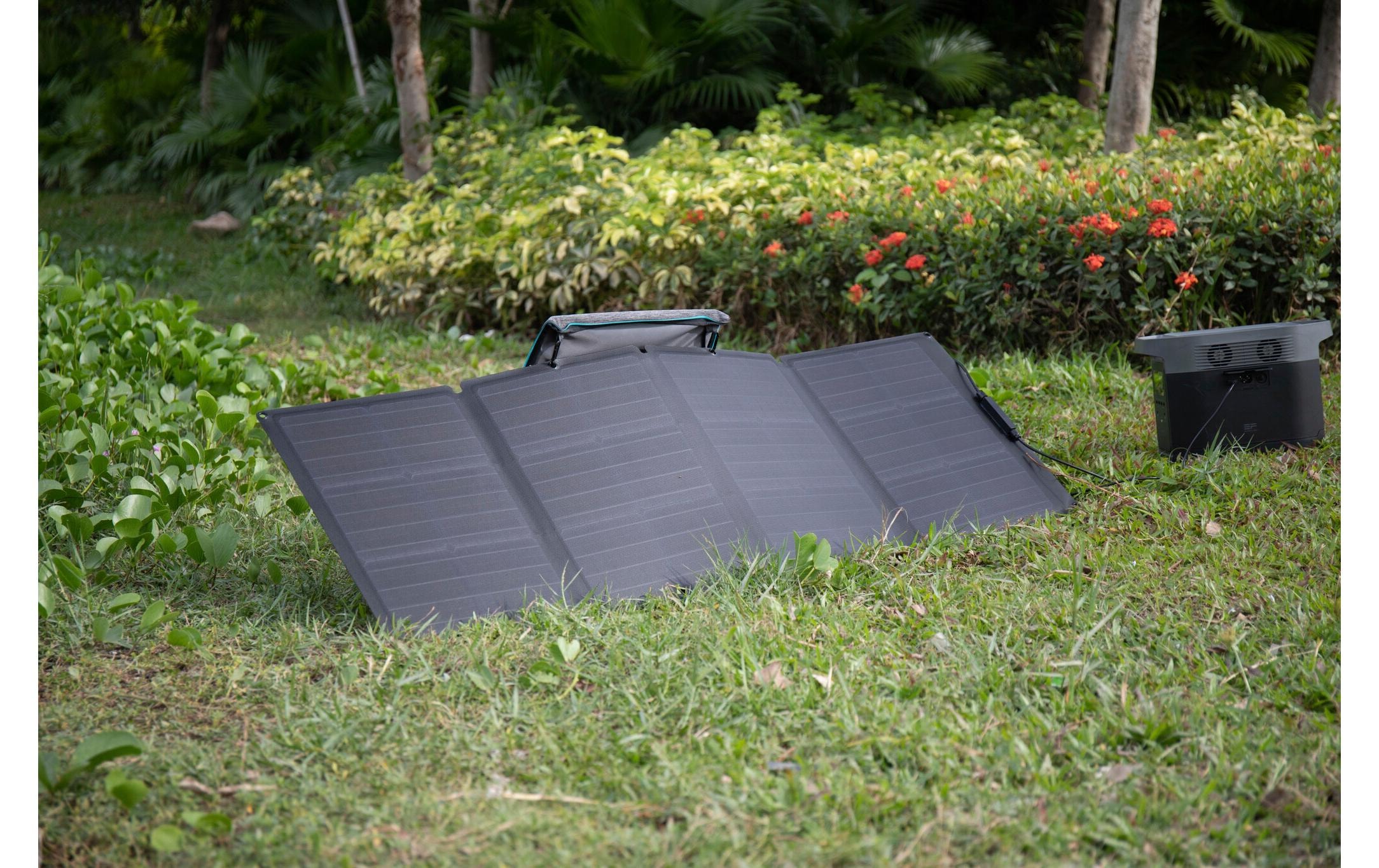 Ecoflow Solarmodul »Monokristalin Modul, faltbar, Schwarz 110 W«