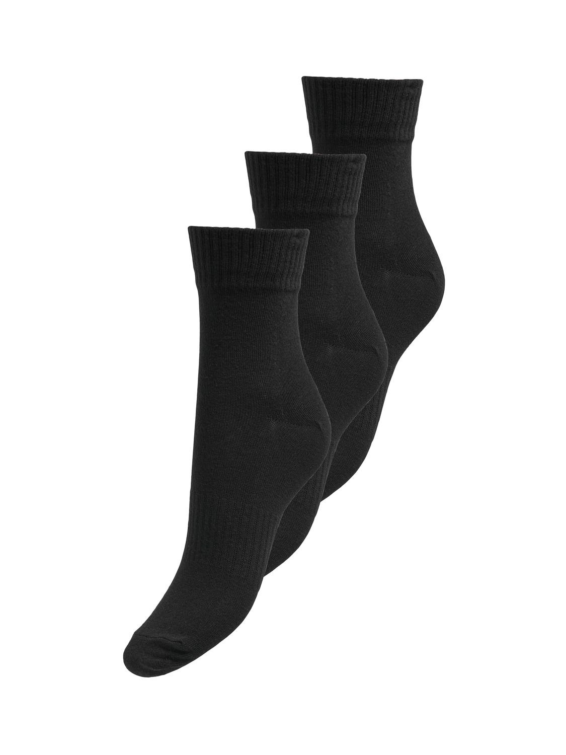 ONLY Chaussettes »ONLTINE HEART TENNIS SOCK 3-PACK AC NOOS« Packung, 3 Couple tlg.