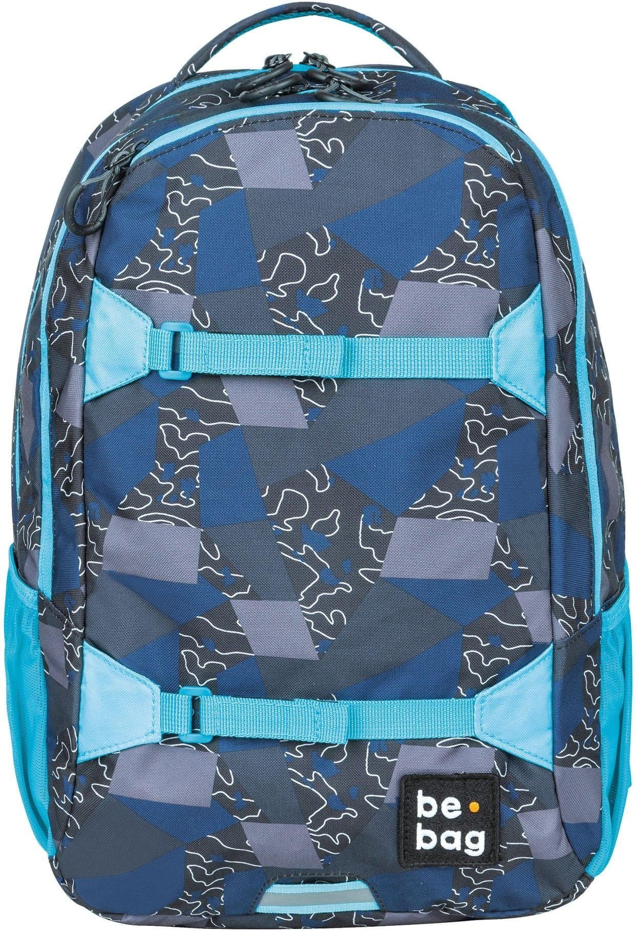 Image of Herlitz Schulrucksack »be.bag be.explorer, Edgy Labyrinth«, Reflektionsnähte-reflektierende Streifen auf den Schultergurten bei Ackermann Versand Schweiz