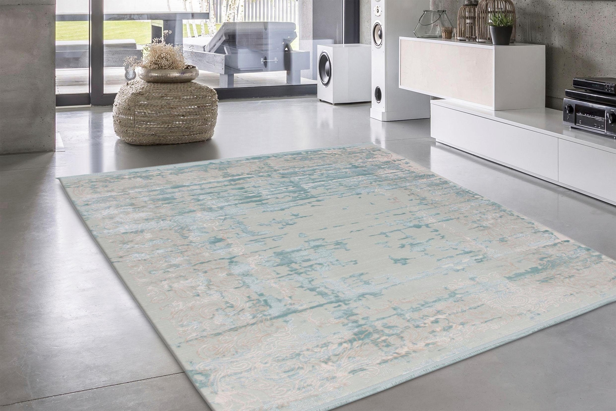 calo-deluxe Tapis »Texsa 355« Rectangulaire 15 mm Höhe Vintage Design, Wohnzimmer