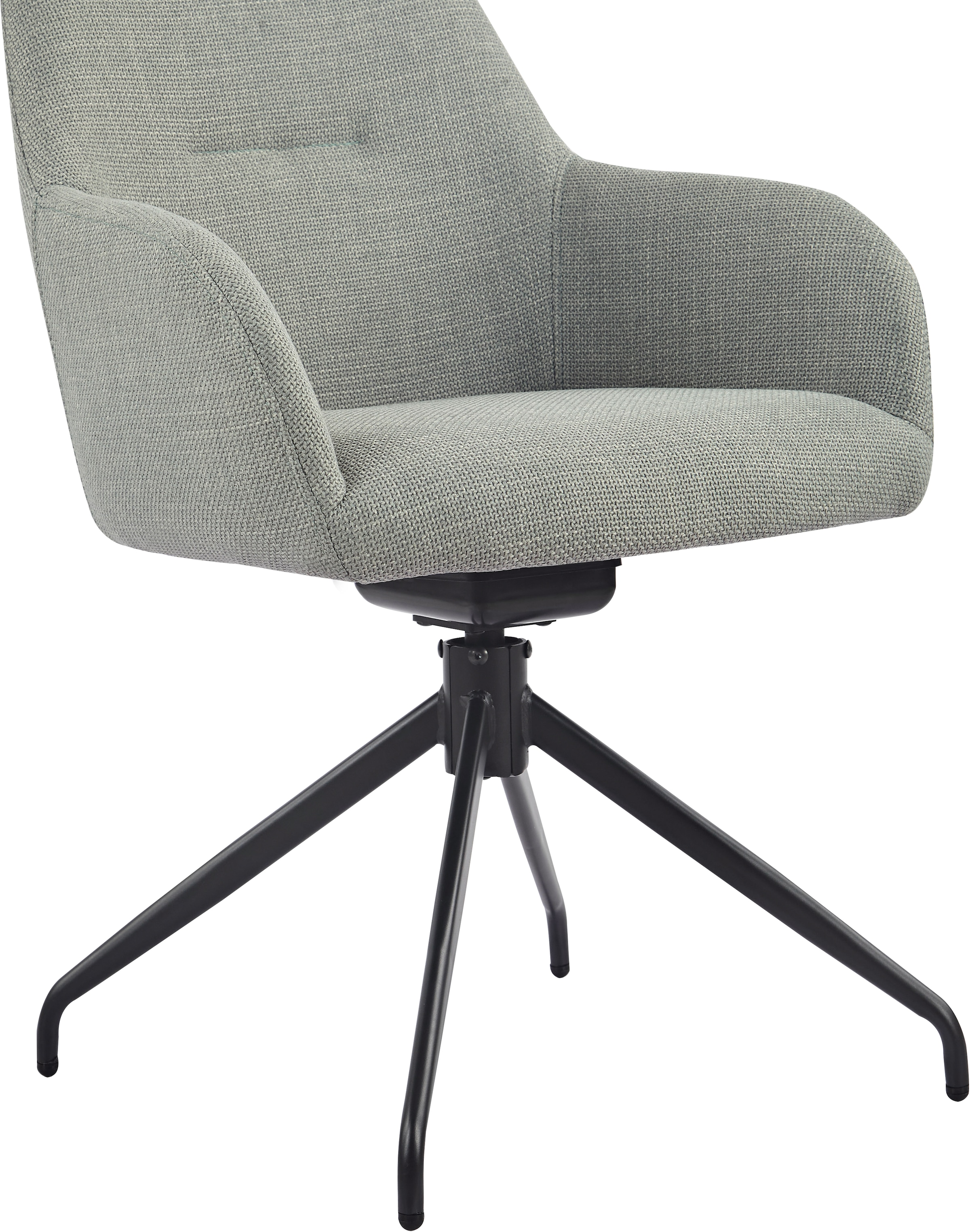 HELA Chaise avec accoudoirs »TRIEST« (Ensemble) 1 cuisfauteuil pivotant à 360°, cadre plié, fonction relax, accoudoirs