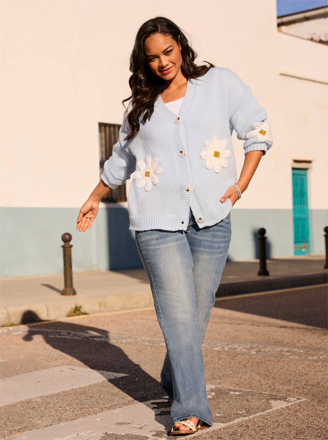 sheego by Joe Browns Veste en tricot