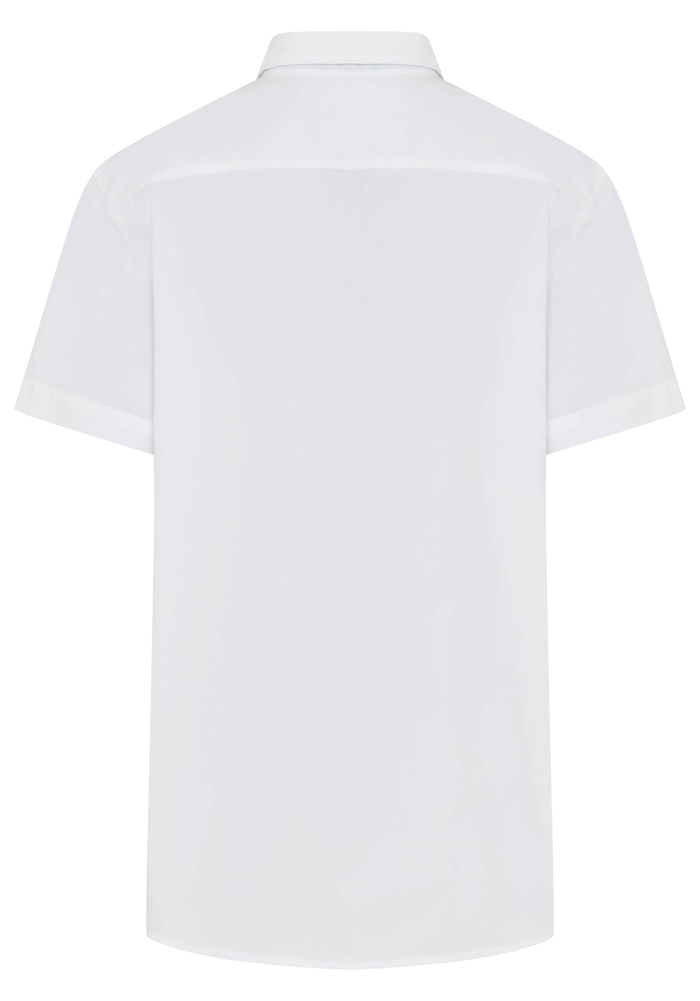 Man's World Plus Kurzarmhemd Kurzarm, für verschiedene Anlässe, aus Baumwolle und Polyester