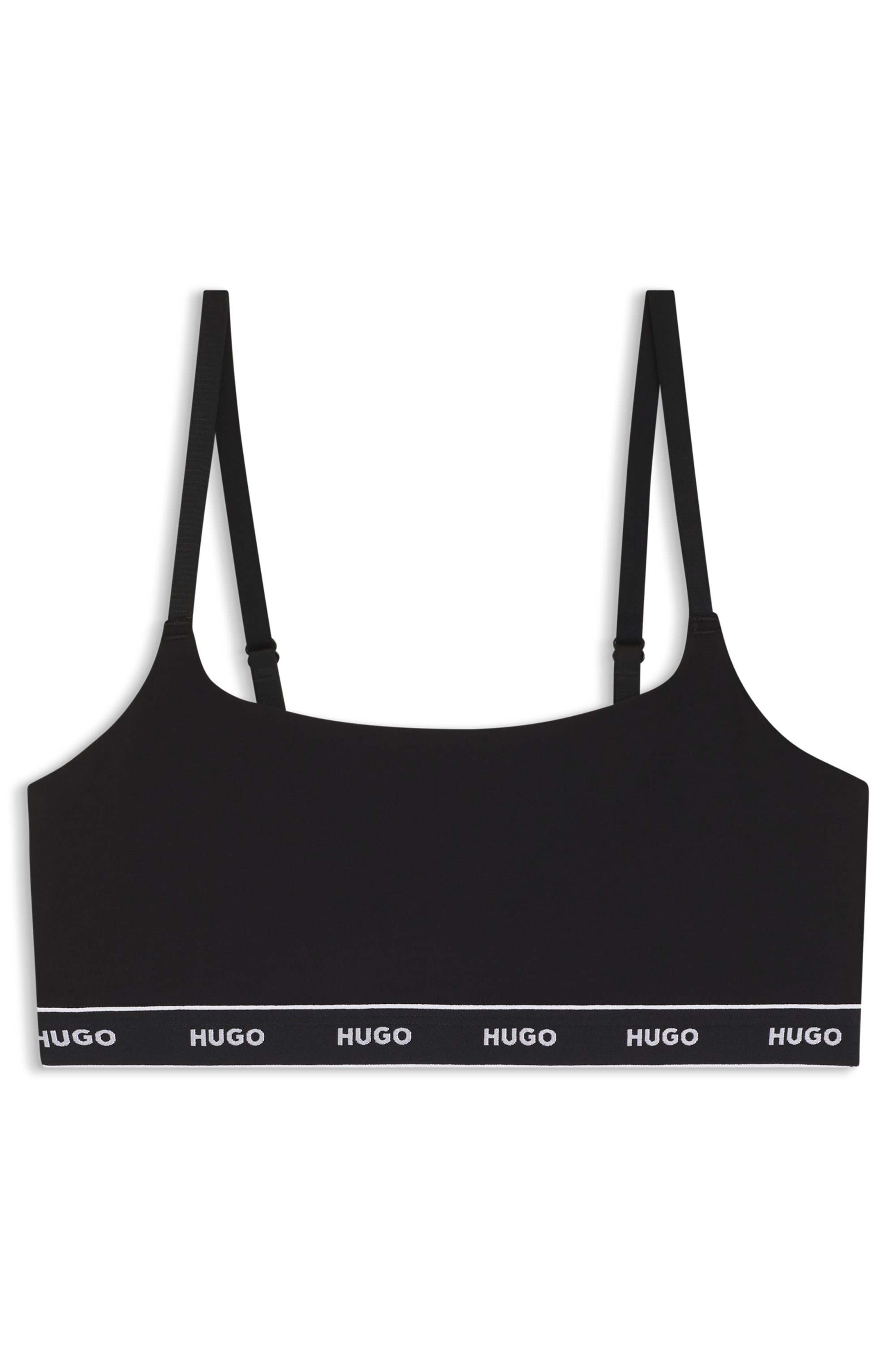 HUGO Underwear Brassière »TWIN BRALETTE DESIGN« 2 ohne Verschluss, ohne Polsterung