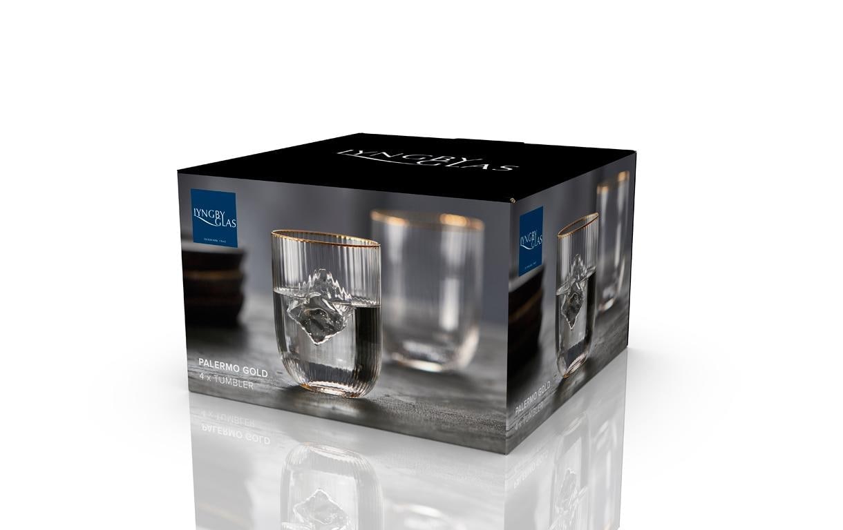 Glas »Lyngby Palermo 4 Stück, 35 cl«