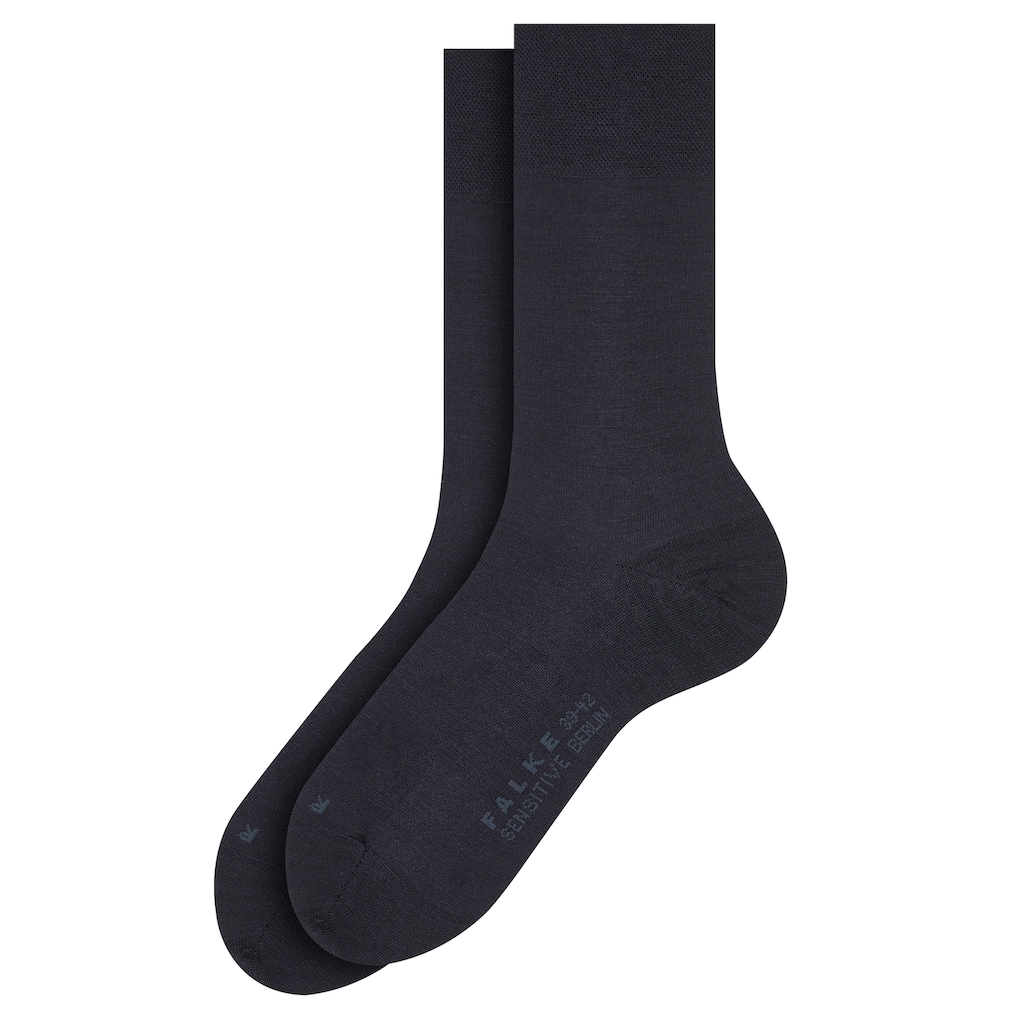 FALKE Socken »Sensitive Berlin«, (Packung, 2 Paar)