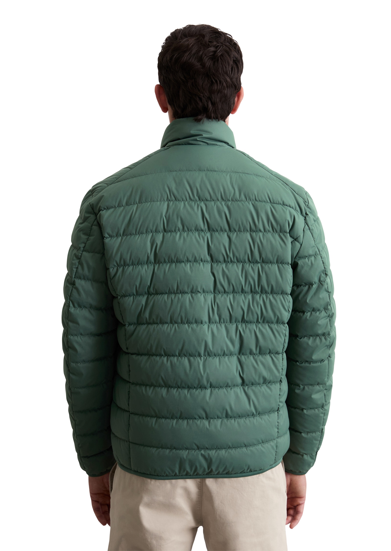 Marc O'Polo Steppjacke Übergangsjacke, aus recyceltem Performance-Polyester, regular fit