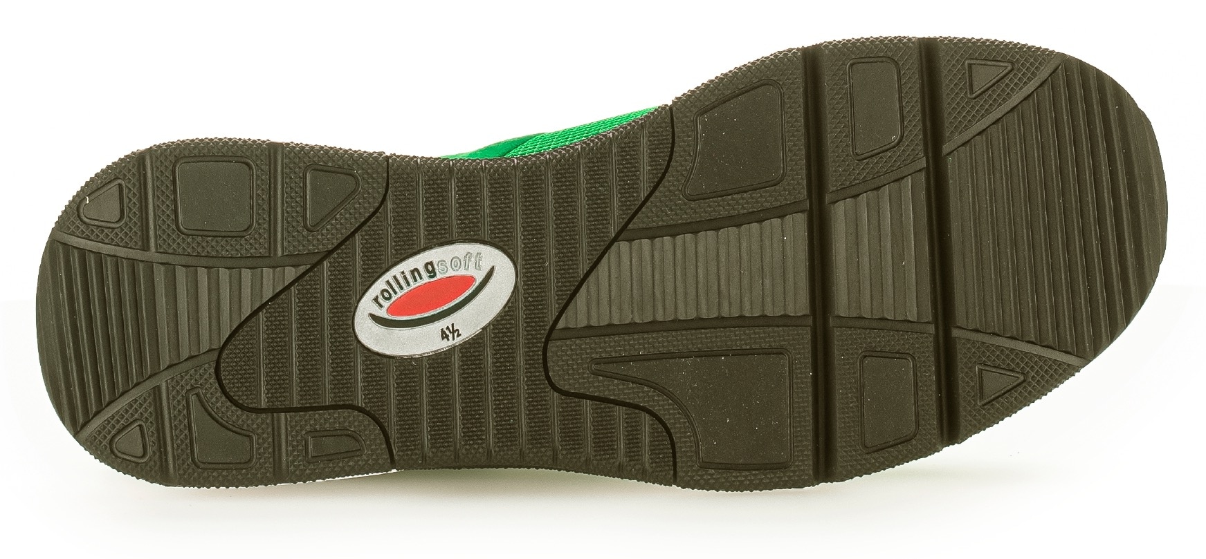 Gabor Rollingsoft Keilsneaker, Freizeitschuh, Halbschuh, Schnürschuh, Logoschriftzug an der Ferse