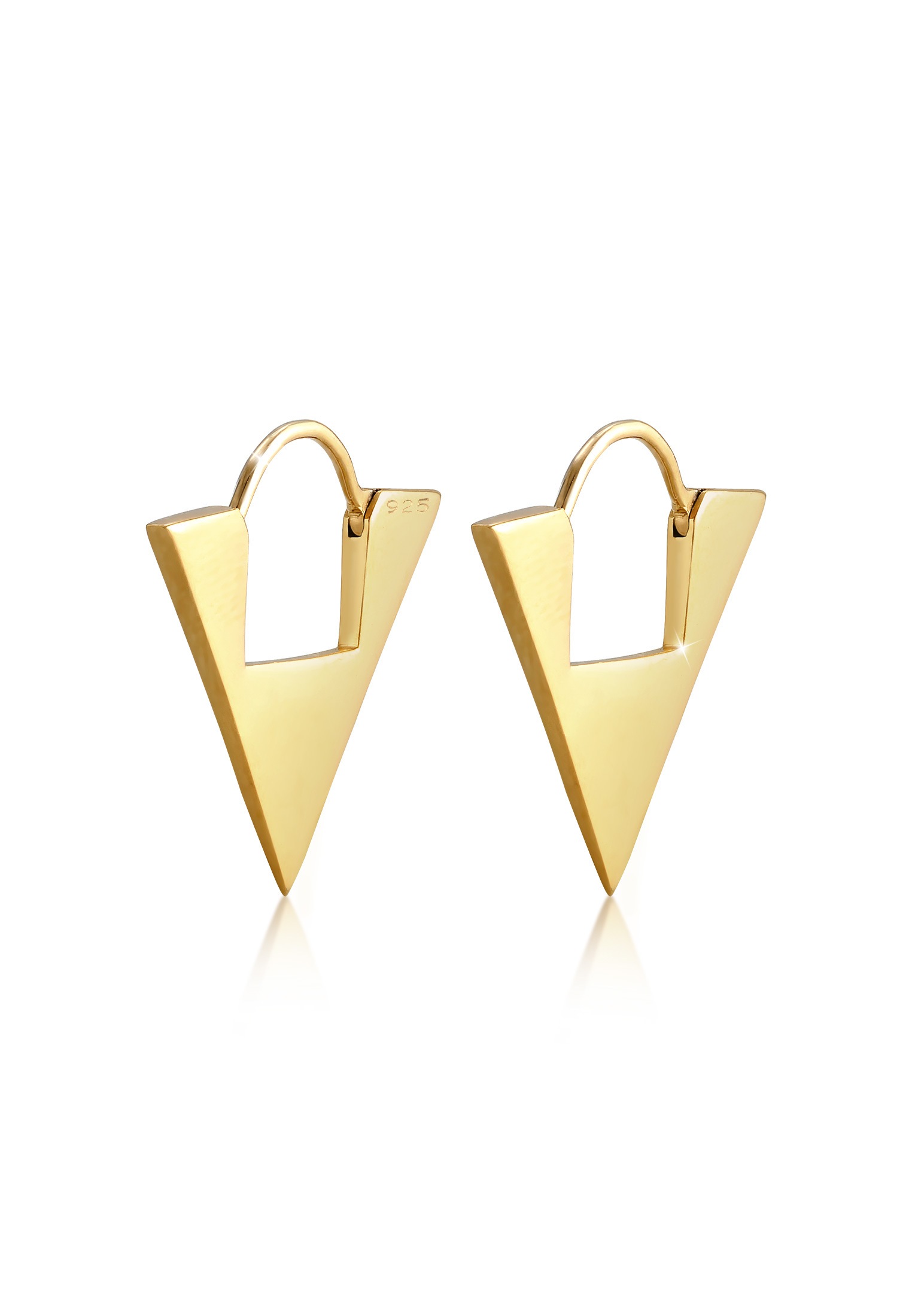 Image of Elli Paar Creolen »Creole Triangel Dreieck 925 Silberfarben« bei Ackermann Versand Schweiz