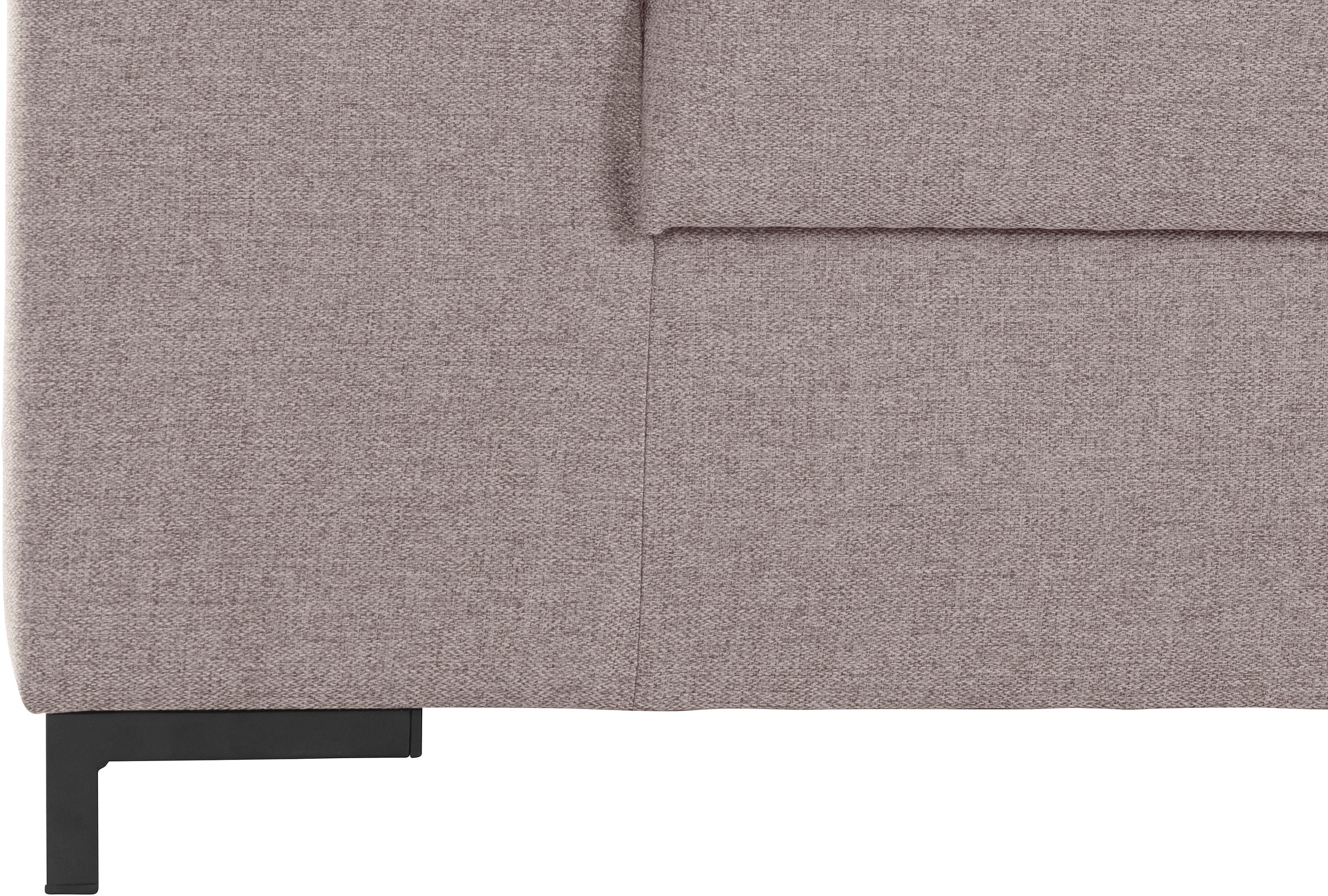 DOMO collection 2-Sitzer »Ledas kubisch und komfortabel, flache Armlehnen, eleganter Fuss,«, in vielen Farben erhältlich