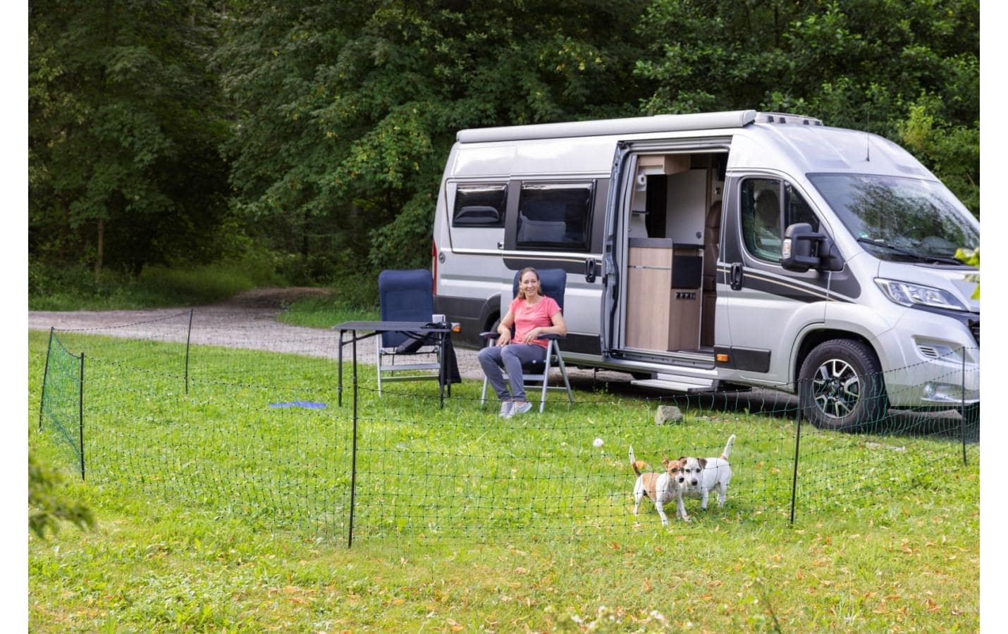 Kerbl Hundegitter »mit Einzelspitze 20 m«