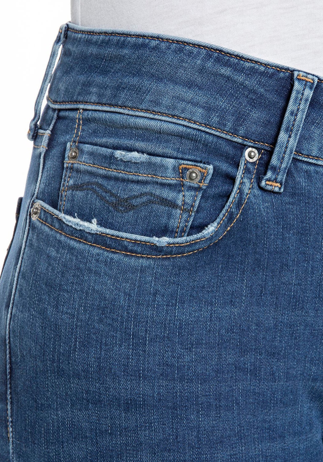 Replay 5-Pocket-Jeans »NEW LUZ«, in Ankle-Länge