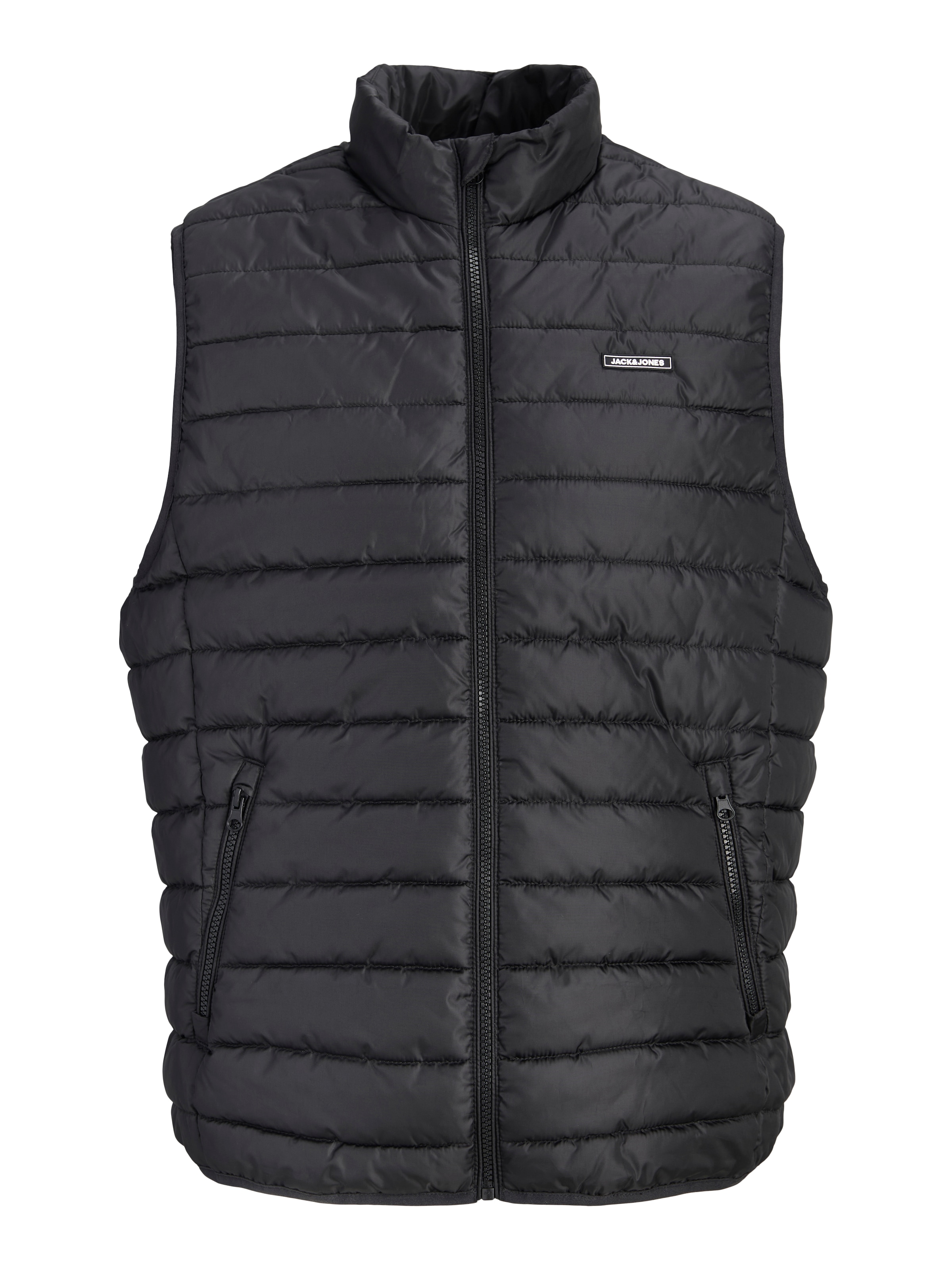 Jack & Jones Gilet matelassé »JJELVIS LIGHT BODYWARMER COLLAR« fibre synthétique, coupe régulière