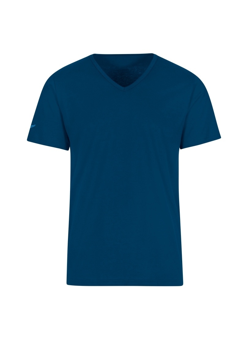 ♕ Trigema T-Shirt »TRIGEMA V-Shirt aus 100% Bio-Baumwolle (kbA)«  versandkostenfrei bestellen