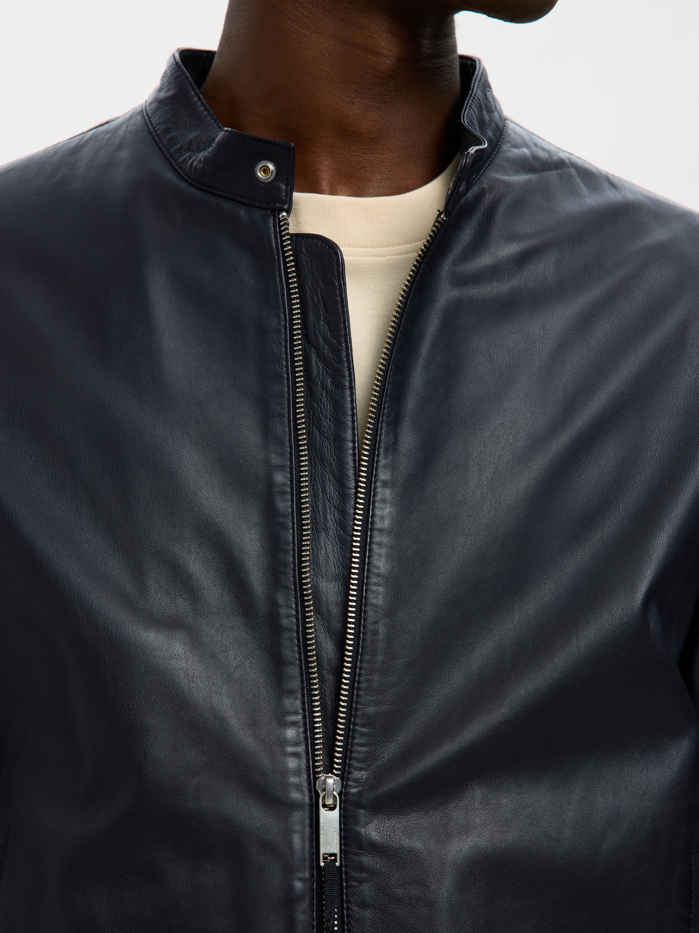 SELECTED Veste en cuir »ARCHIVE CLASSIC LEATHER JKT«