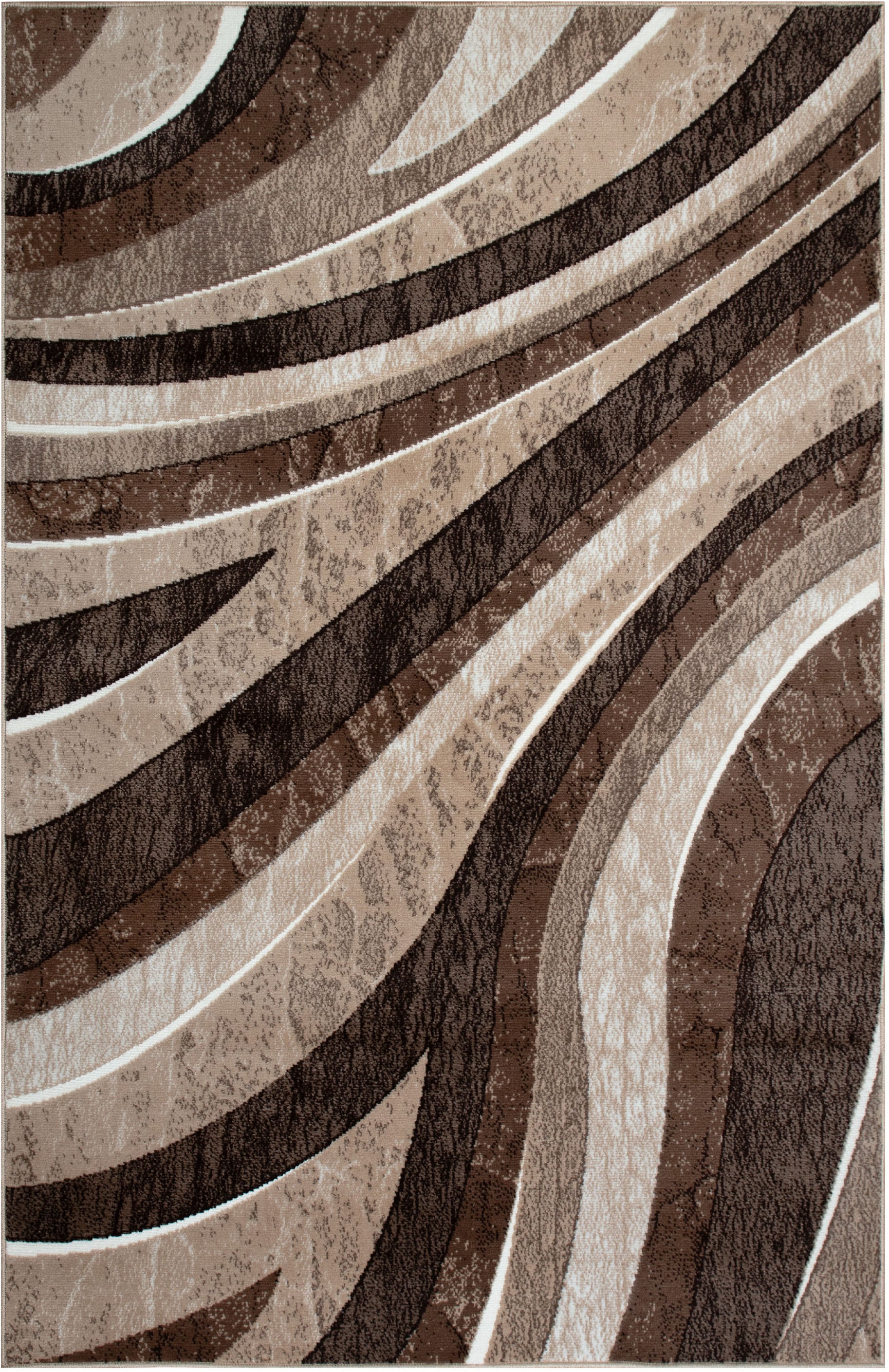 my home Tapis »Livil, modernes Wellen-Design« Rectangulaire 8 mm Höhe 3D-Effekt, Kurzflor, Wohnzimmer, Esszimmer, Schlafzimmer