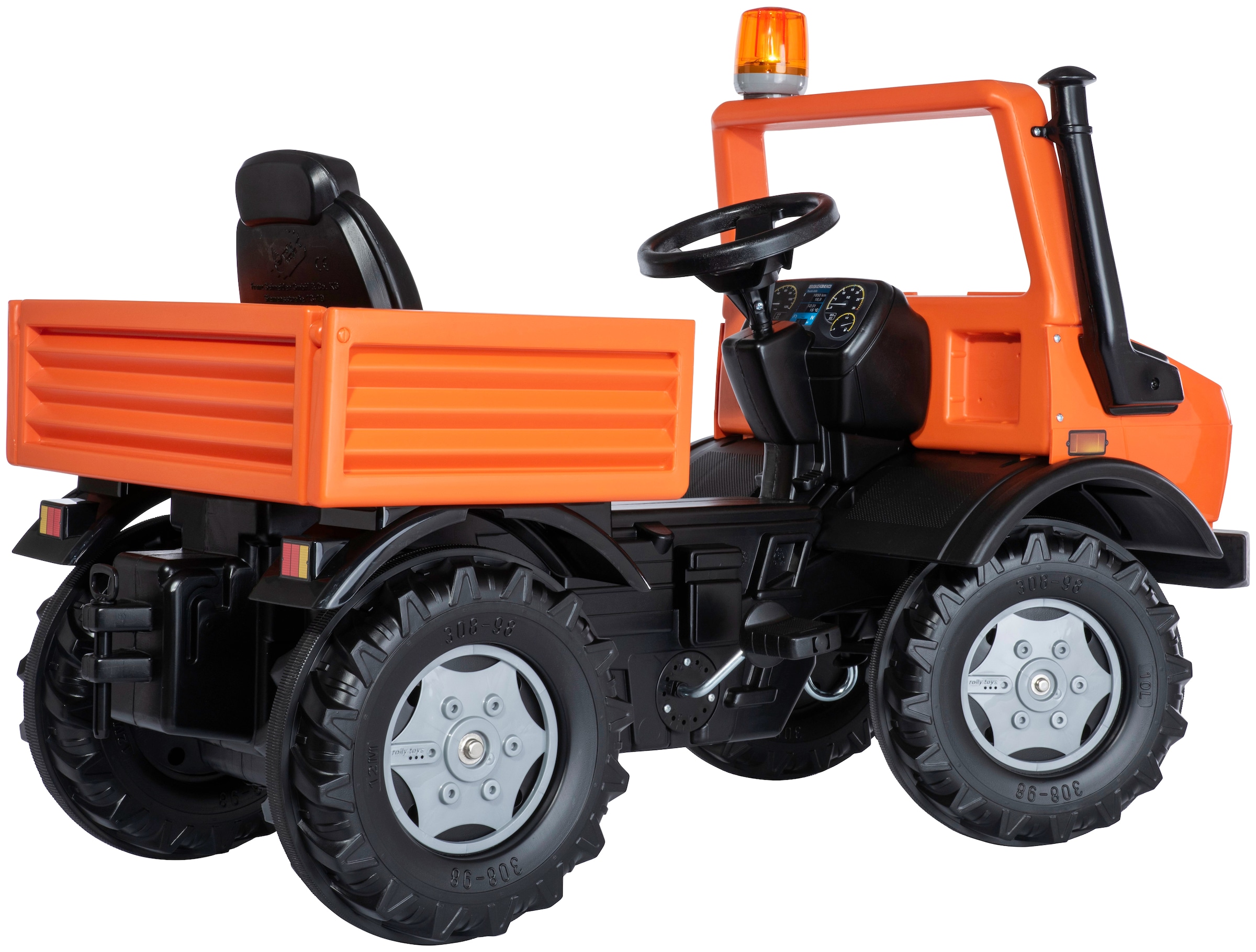 rolly toys® Tretfahrzeug »rollyUnimog Service«, inkl. rollyFlashlight