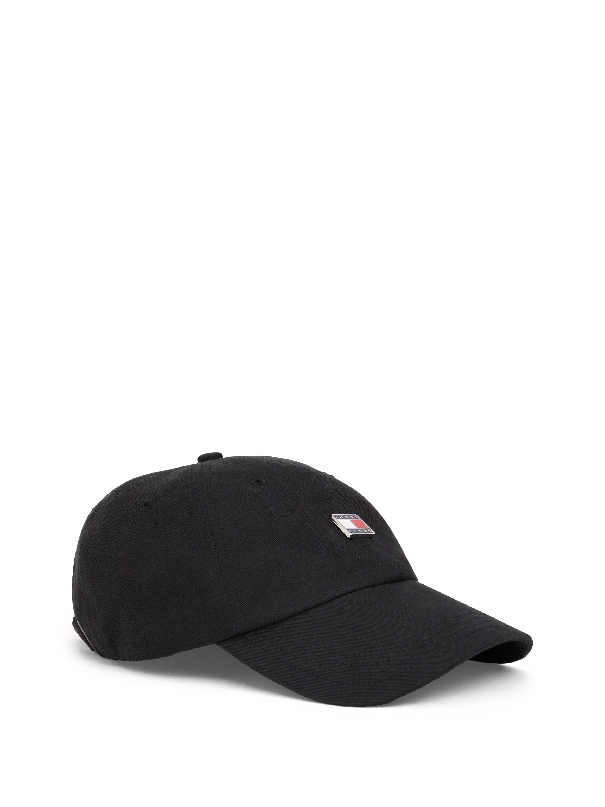 Image of Tommy Jeans Baseball Cap "HERITAGE PLAQUE BRUSHED CAP" Regular fit