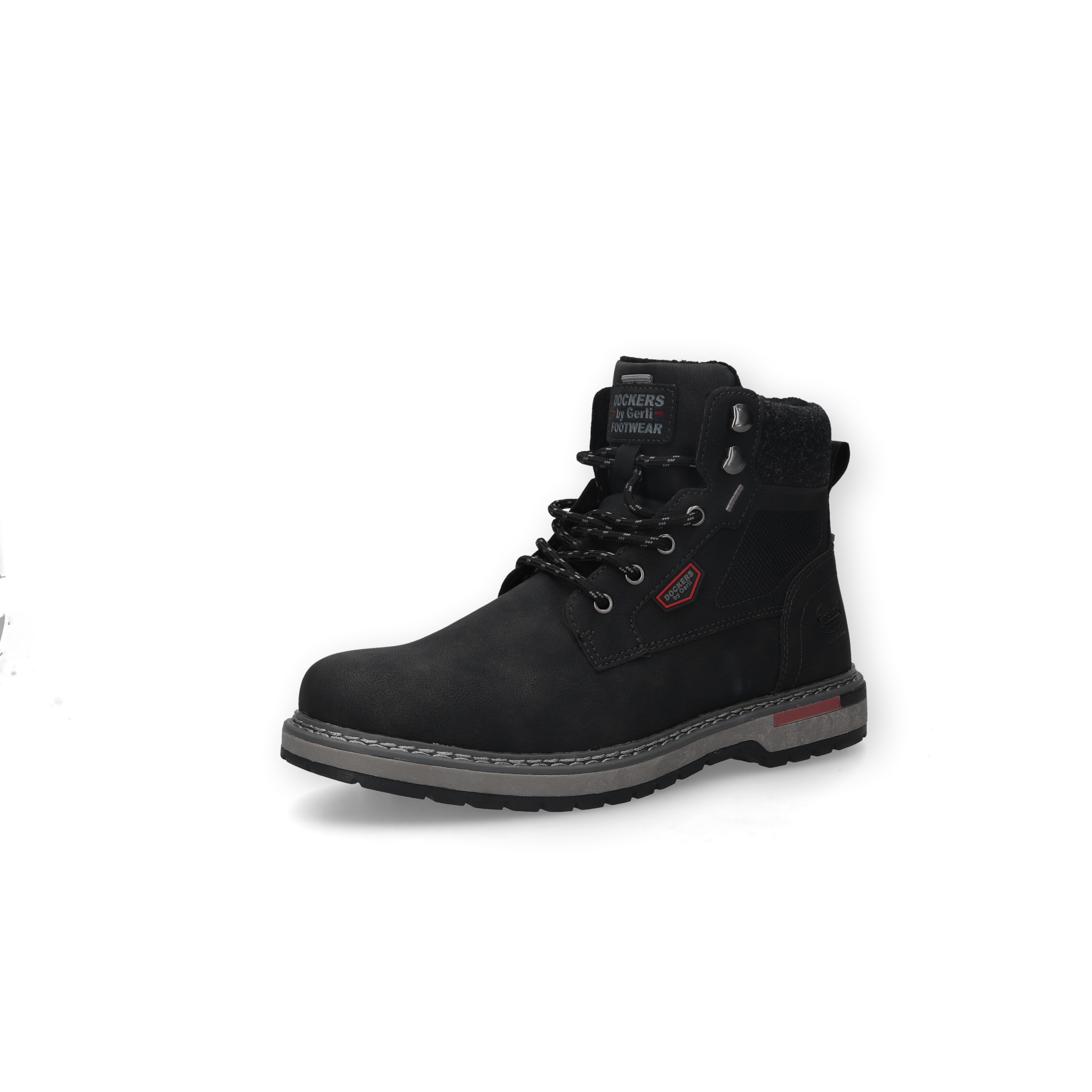 Image of Dockers by Gerli Schnürboots Schnürstiefelette, Workerboots mit Reissverschluss
