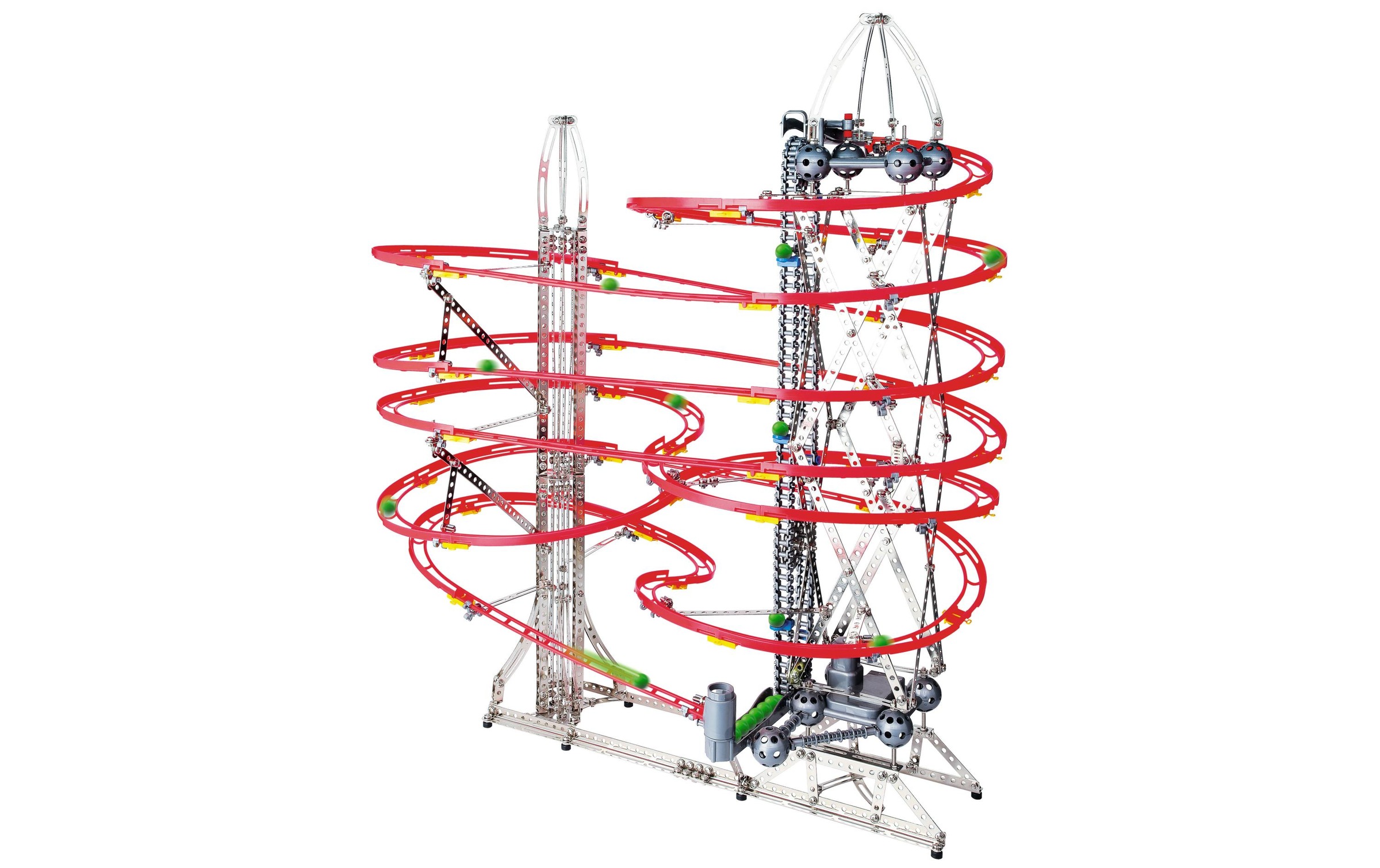 Image of Eitech Kugelbahn »eitech Kugelbahn Construction«, (1380 tlg.), Zur Inbetriebnahme sind zwei Batterien vom Typ AA (Mignon) erforderlich, die nicht im Lieferumfang enthalten sind. bei Ackermann Versand Schweiz