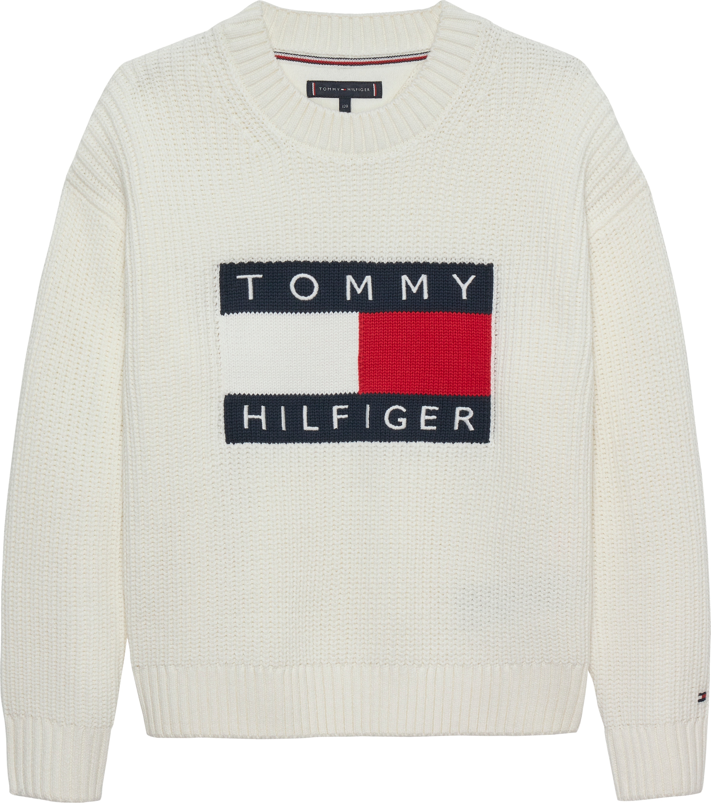 Tommy Hilfiger Pull en tricot Coupe régulière, pour enfants jusqu'à 16 ans