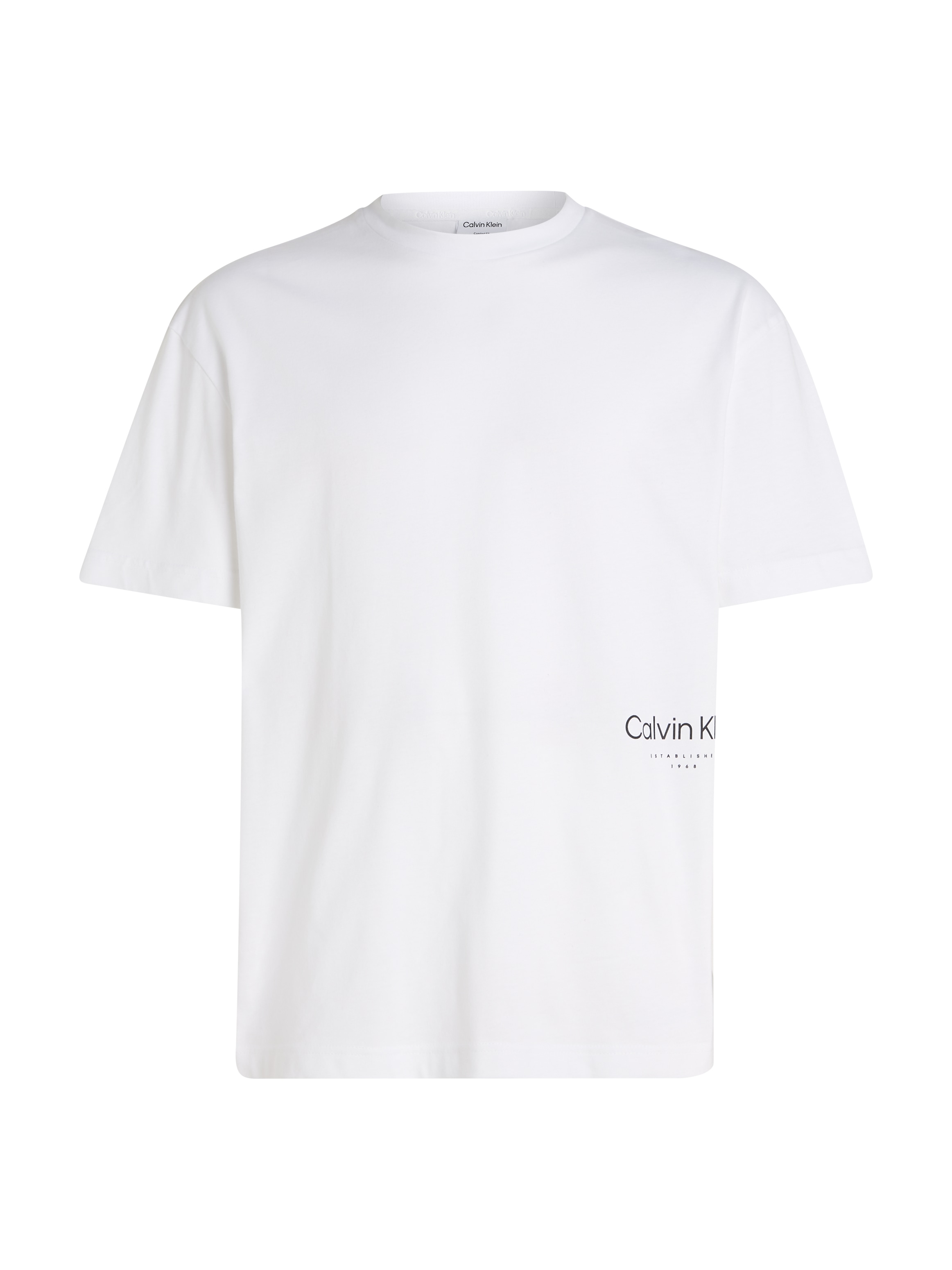 Calvin Klein T-Shirt »OFF PLACEMENT LOGO T-SHIRT«, mit Logoschriftzug