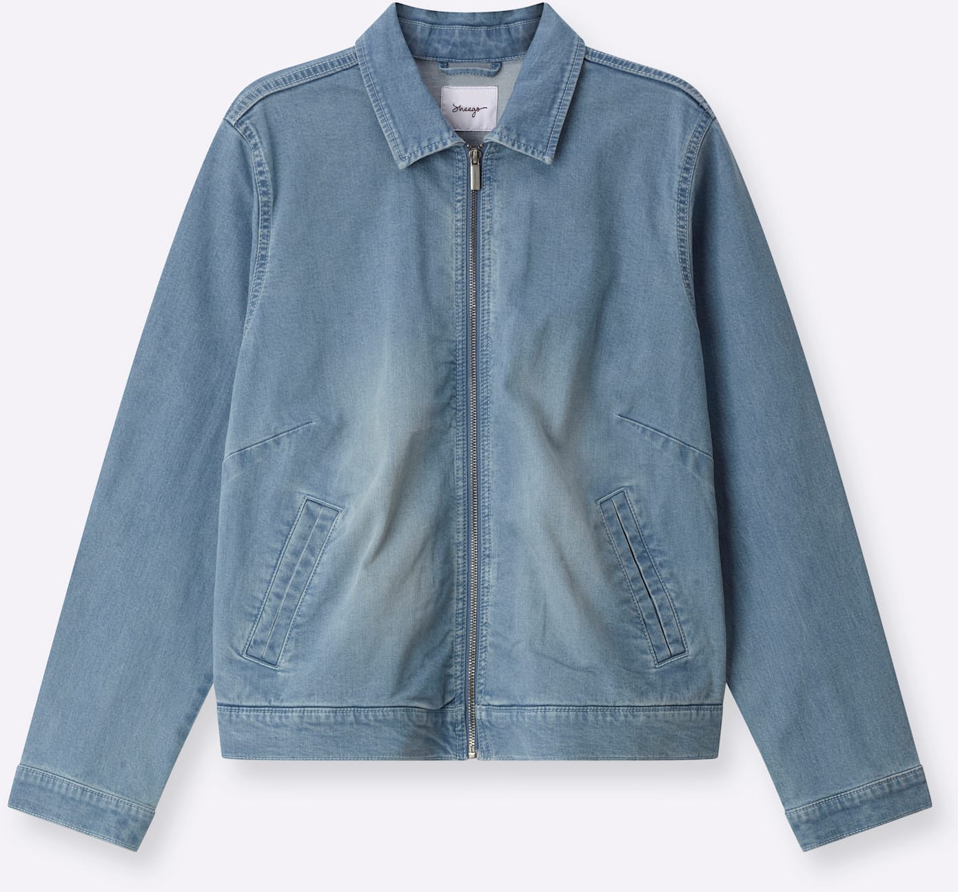 Sheego Blazer en jean »Jeansblazer«