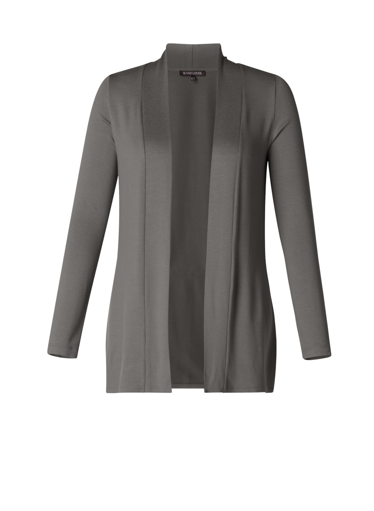 Base Level Curvy Strickjacke »Ayla«, im verschlusslosen Design