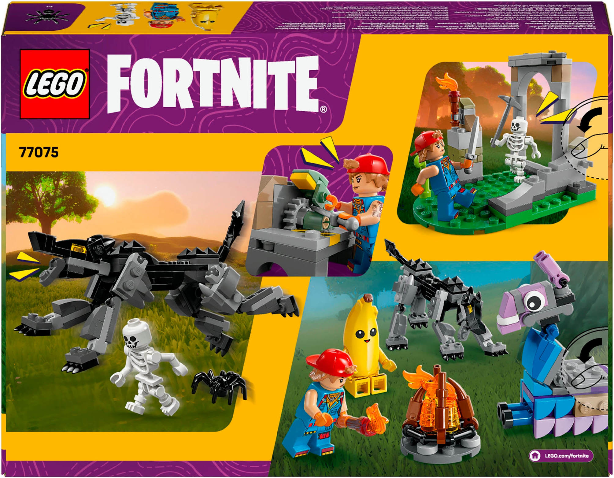 LEGO® Pions de construction »Das Lager von Schali und der Zündkerzenkünstlerin (77075)« LEGO Fortnite; Made in Europe