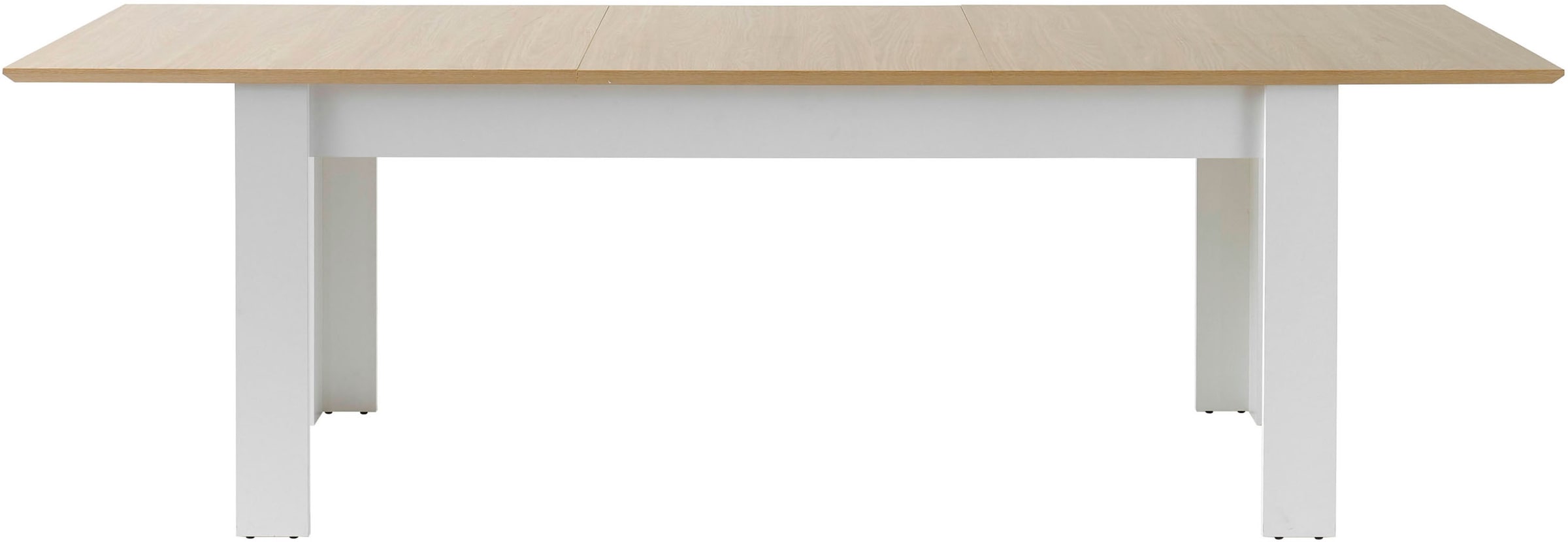 GOODproduct Esstisch »Brest, Tisch im Landhausstil, Wohnzimmertisch, Küchentisch« mit Auszugsfunktion, 180 cm ausziehbar auf 240 cm, Einlegeplatte