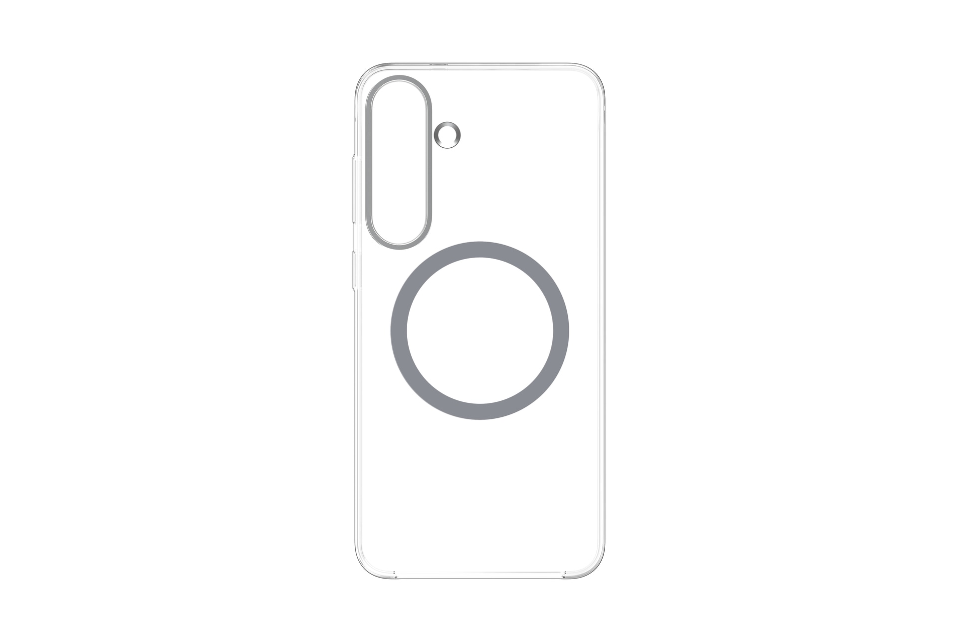 Image of Samsung Handyhülle "Clear Magnet Case Qi2 für Samsung Galaxy S25" Smartphones Backcover, Schutzhülle, Handyschutzhülle, Case, Schutzcase, stossfest