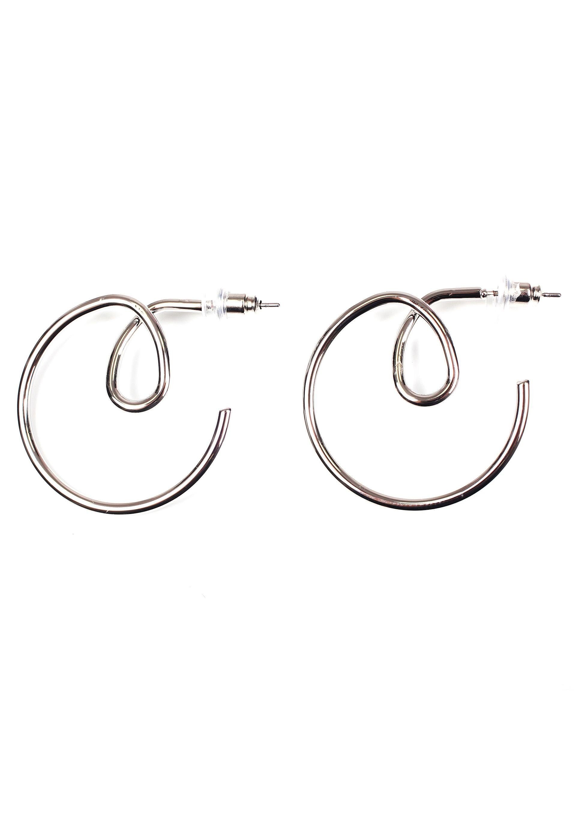 Image of J.Jayz Paar Creolen »im verschlungenen Design« bei Ackermann Versand Schweiz