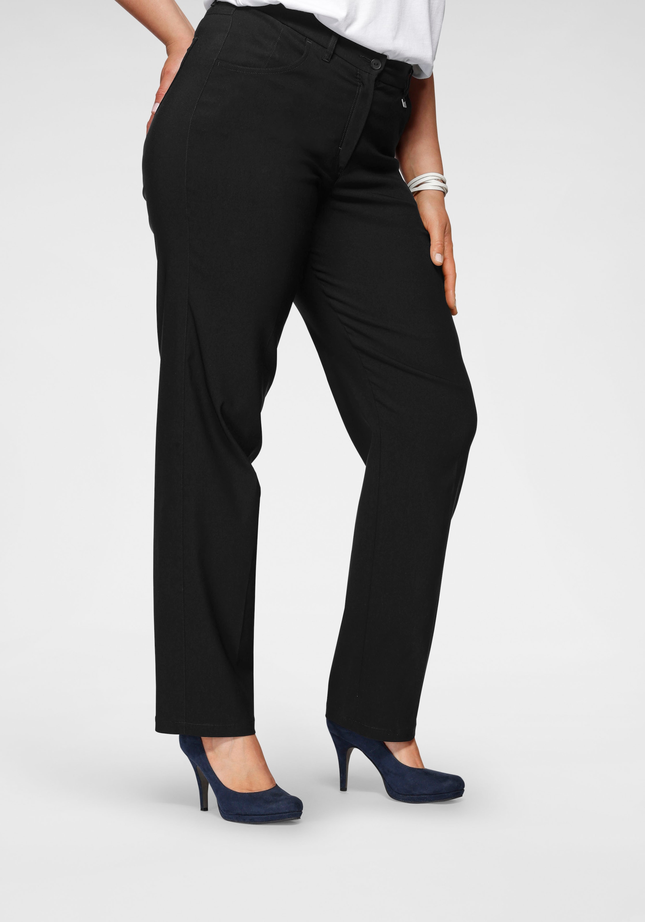 KjBRAND Stretch-Hose »Babsie Bengaline: Bequemer Oberschenkel«, aus Stretch-Material