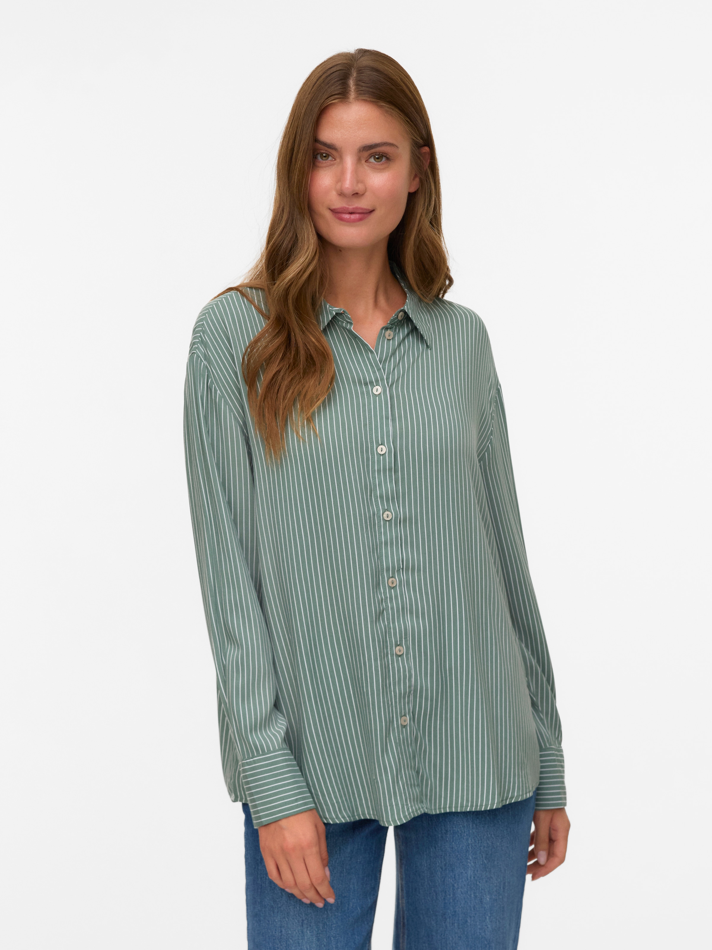 Image of Vero Moda Langarmbluse "VMALICE LS SHIRT WVN GA NOOS"