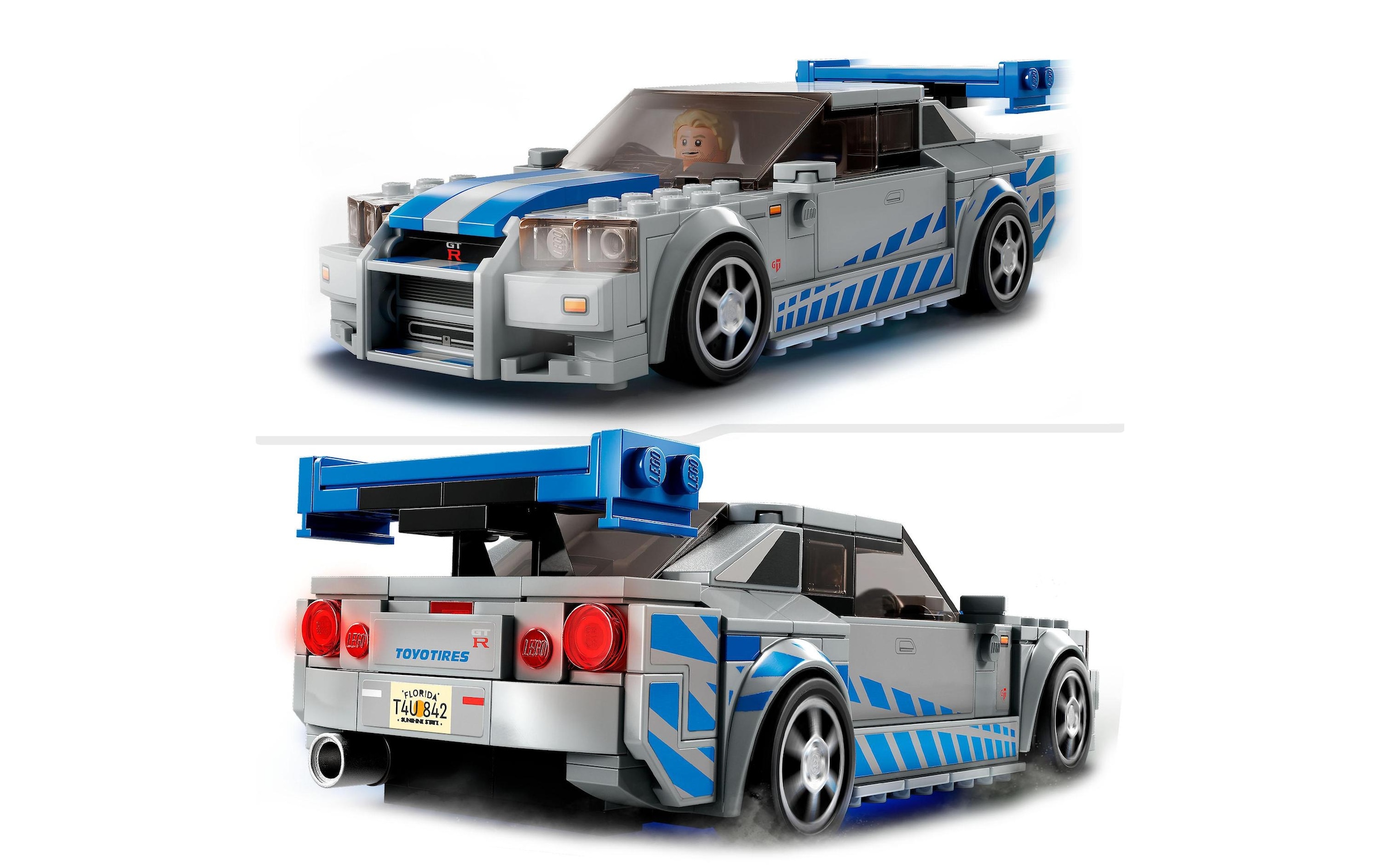 LEGO® Spielbausteine »2 Fast 2 Furious - Nissan Skyline«, (319 St.)