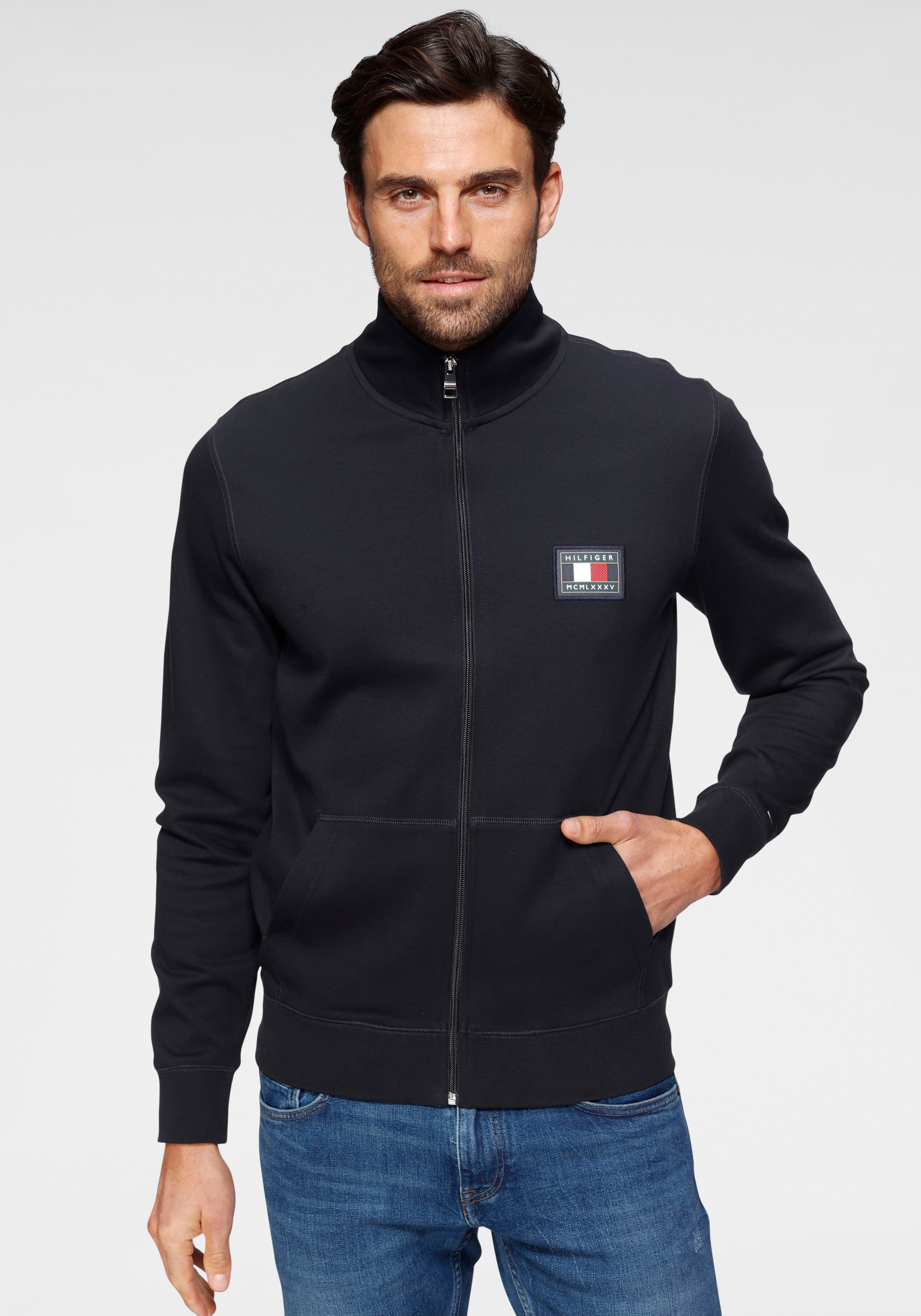 Sweatjacke »ICON ESSENTIALS ZIP THROUGH«