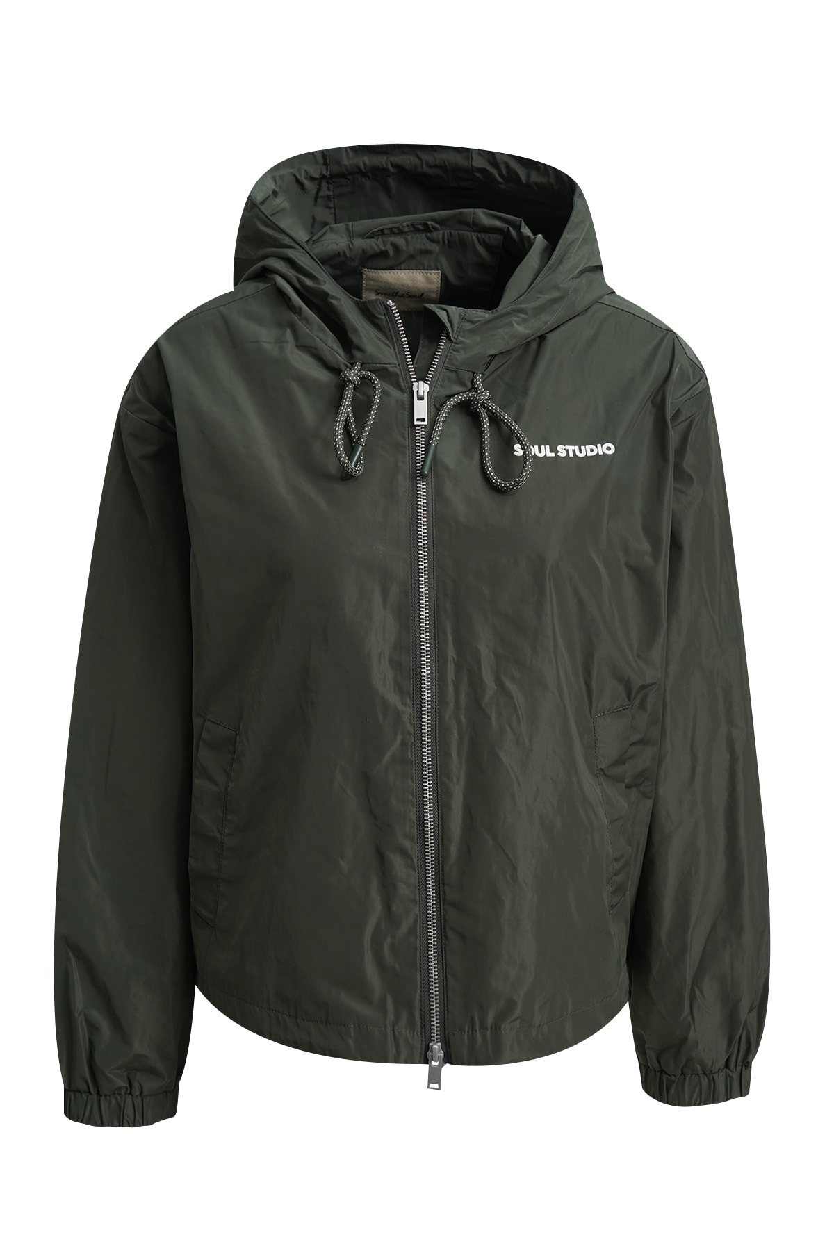 Image of Smith & Soul Kurzjacke mit Kapuze mit Kapuze, Kordelzüge