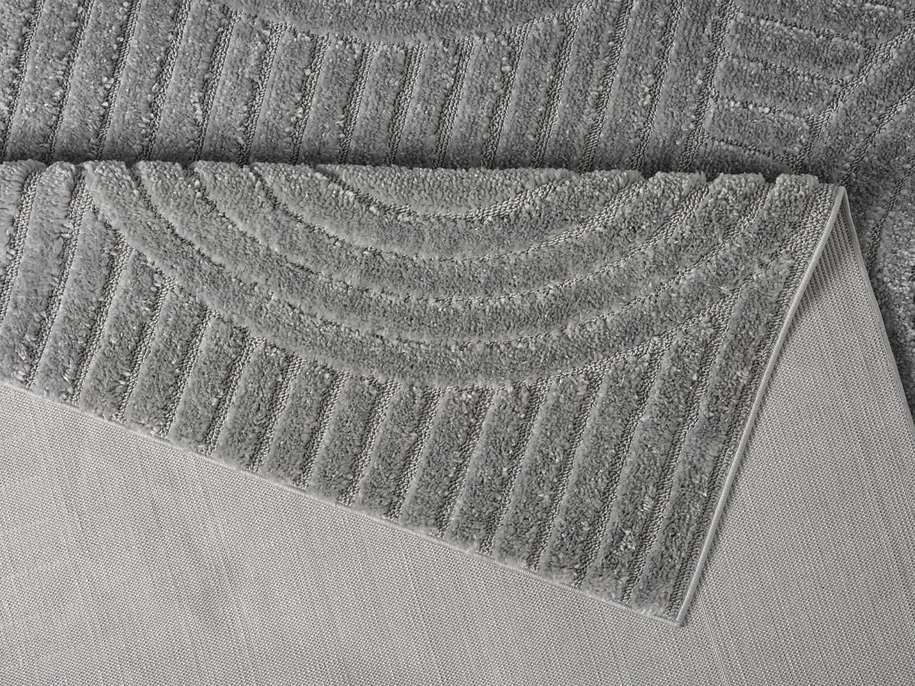 GOODproduct Teppich »Jonne, Boho-Design, Scandi, Designteppich« rechteckig 20 mm Höhe Hoch-Tief, 3D Optik, skandinavischer Stil, Wohnzimmer, Schlafzimmer