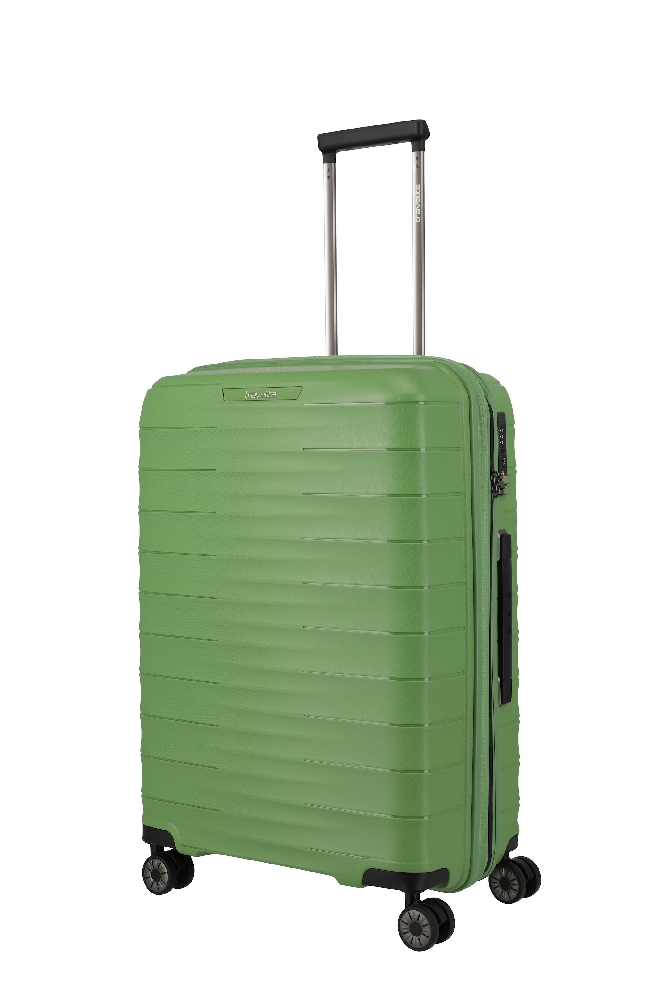 travelite Kit trolley »MOOBY 3-teilig Reisekoffer Hartschale« avec serrure TSA et polypropylène recyclé